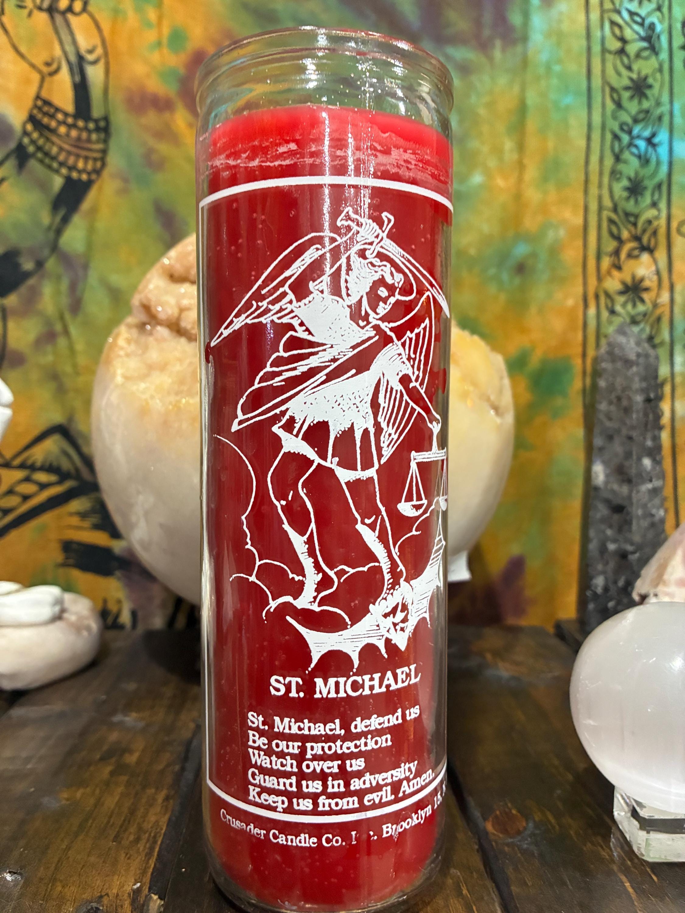 Saint Micheal -protection from evil-novena candle-prayer -intention candle