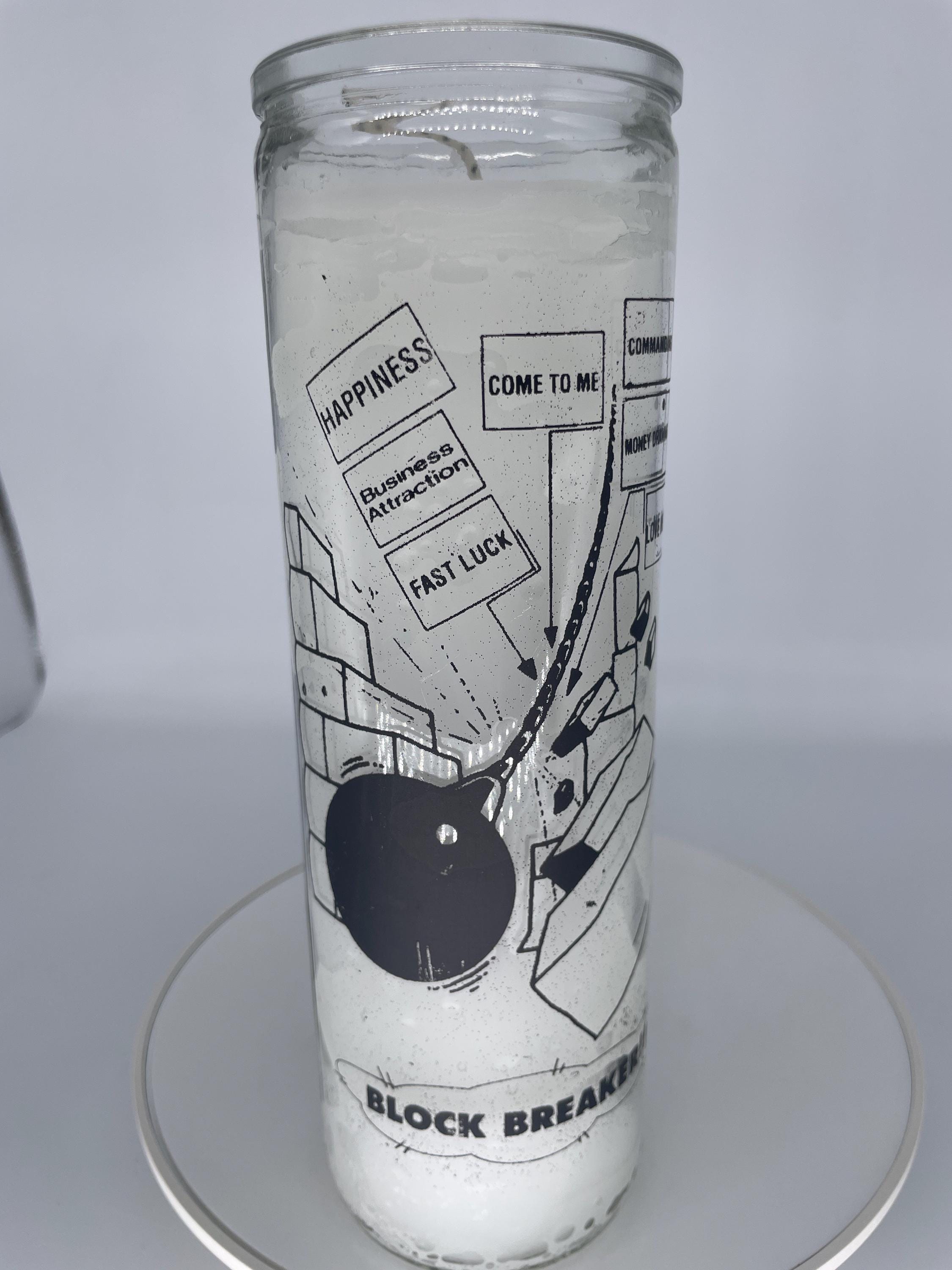 Block breaker - intention candles (blockbuster)