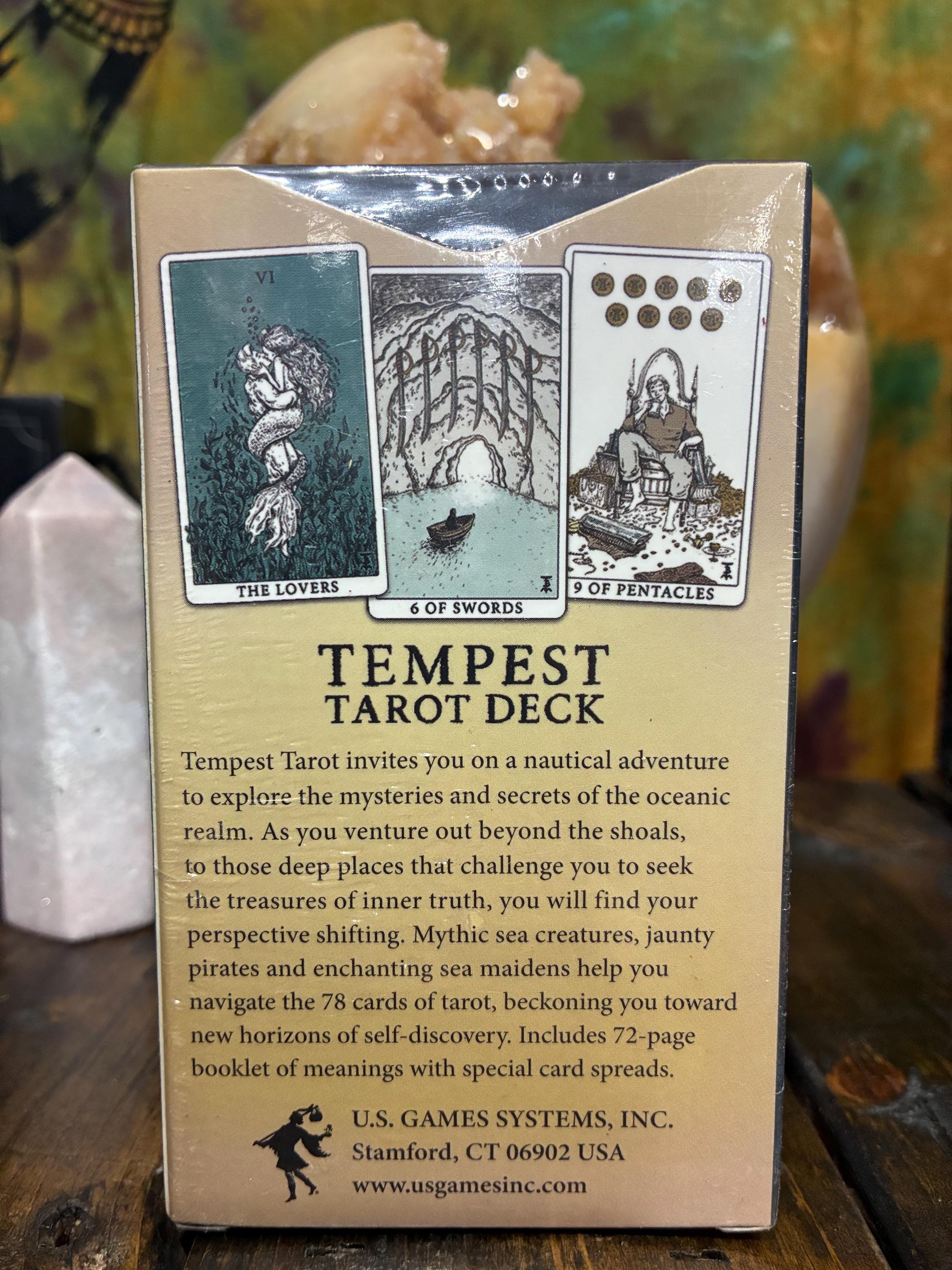 Tempest Tarot Deck: Nautical Ocean Theme, 78 Cards