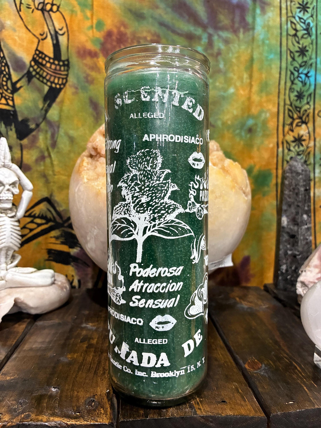 Patchouli Candle | Aphrodisiac Ritual, Sensual Attraction | 7 Day Candle