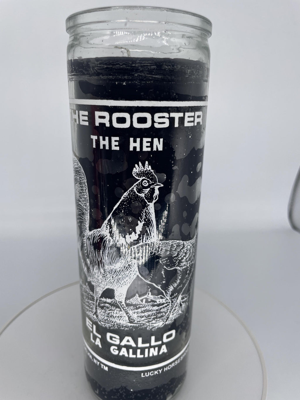 The Rooster- intention candles (the hen)