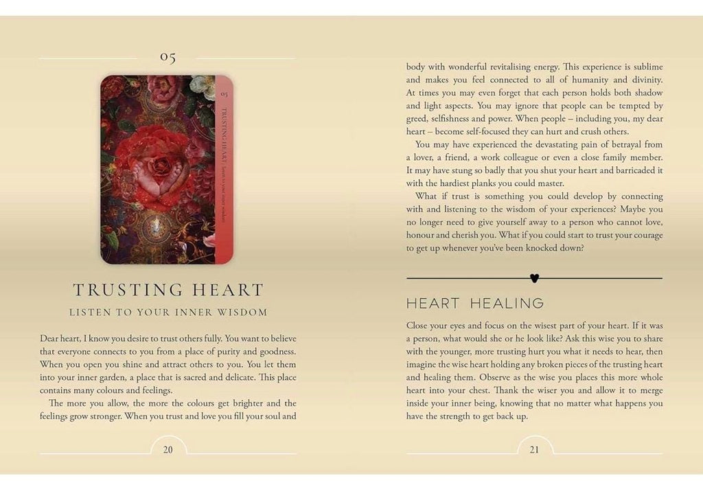 Healing Heart Oracle: Love letters to your soul