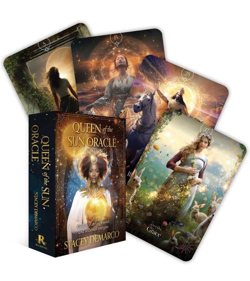 Queen of the Sun Oracle: Guidance through solar and seasonal energies (Rockpool Oracle)