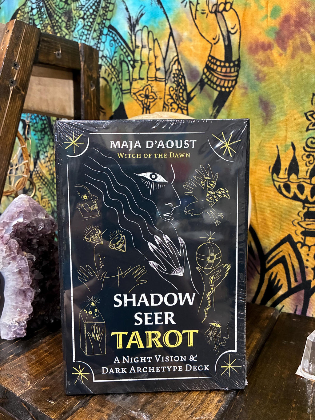 Shadow Seer Tarot Deck | Dark Archetype, Shadow Work, Hermetic Alchemy Guidebook