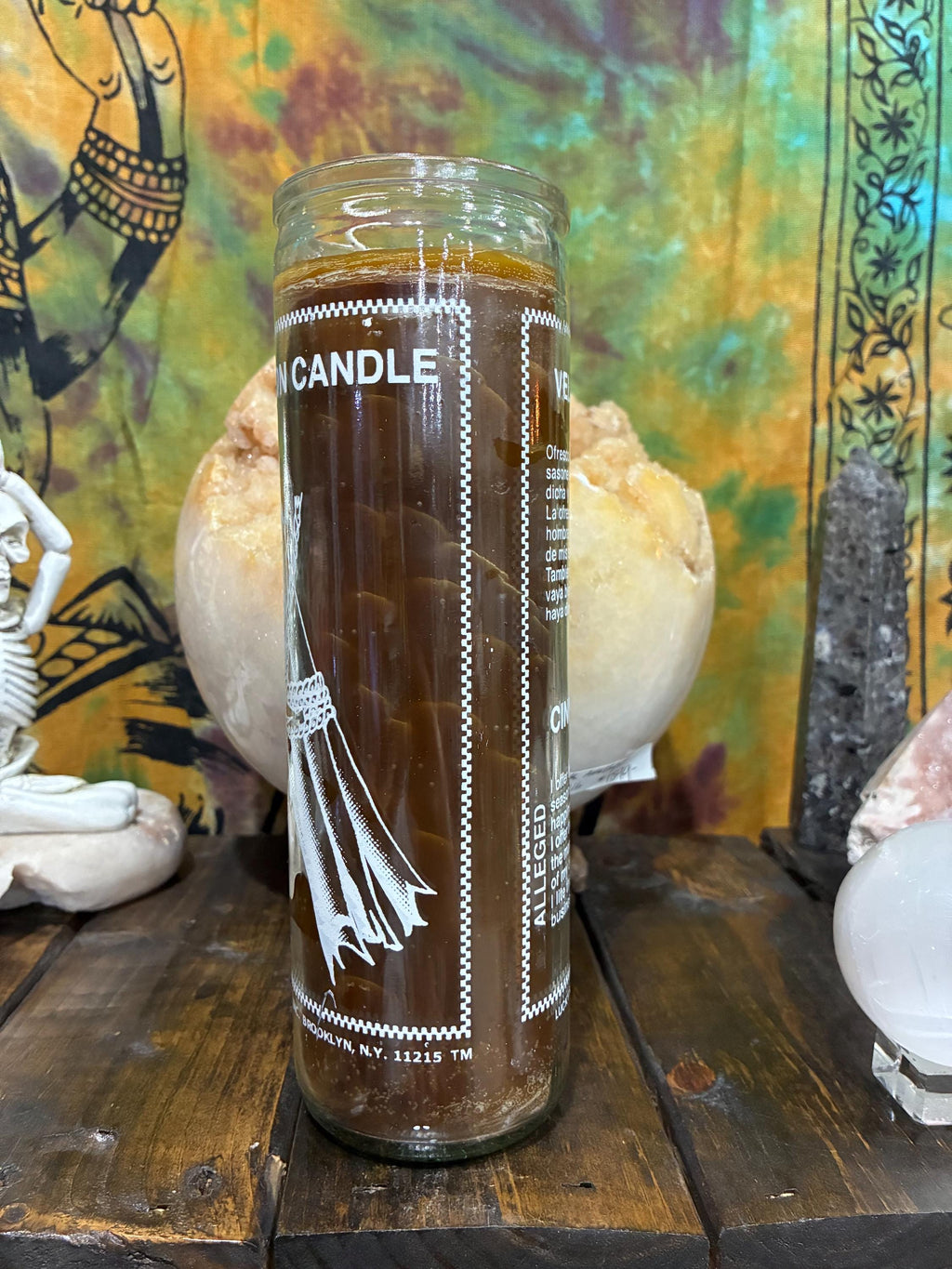 Cinnamon Ritual Candle | Love, Money, Success | 7 Day Jar Candle