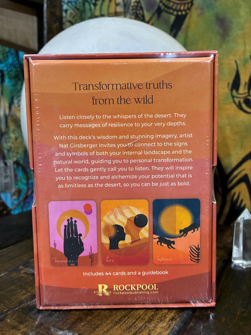 Wild Whispers Oracle: Messages from the desert (Rockpool Oracle)