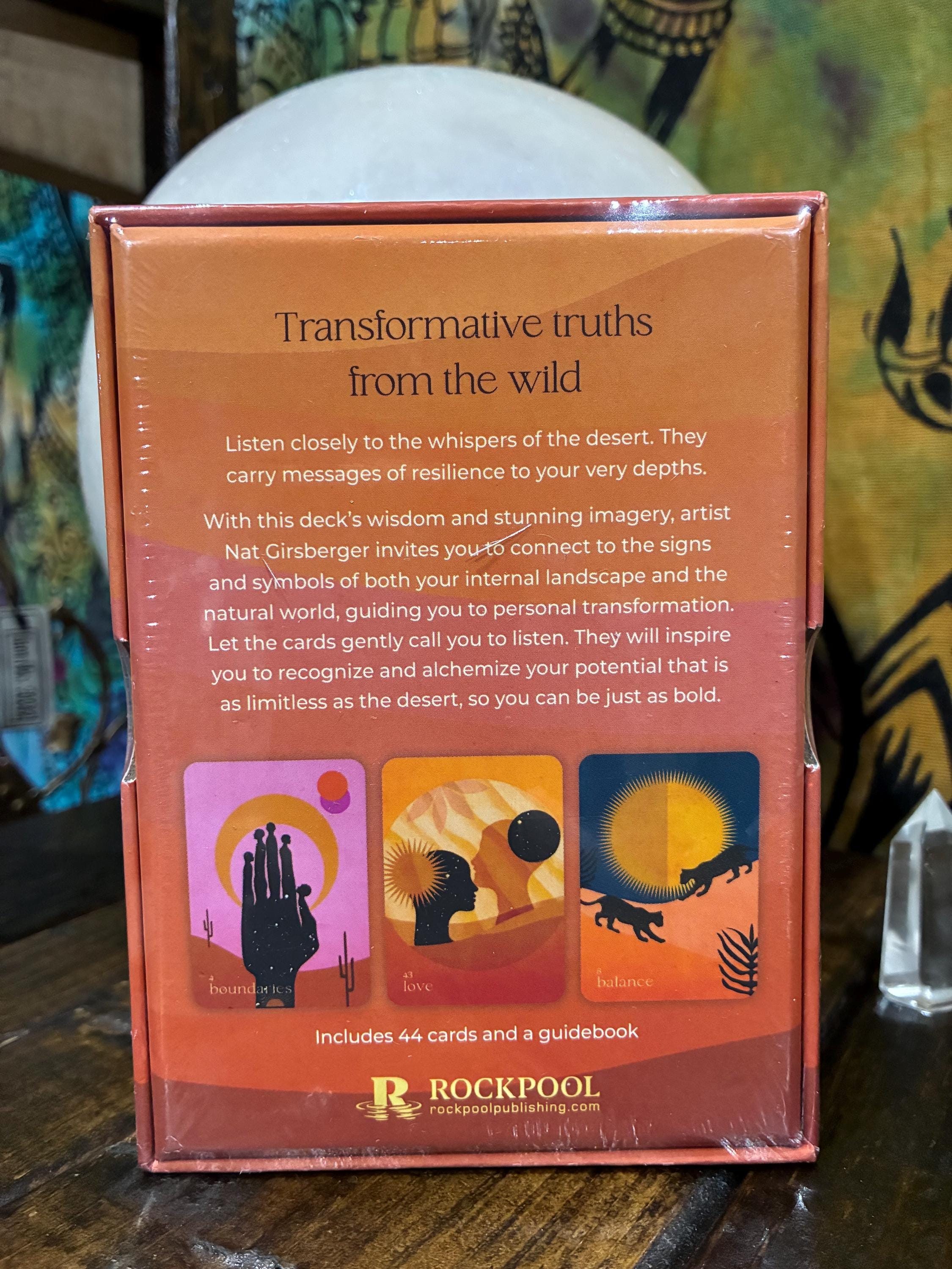Wild Whispers Oracle: Messages from the desert (Rockpool Oracle)