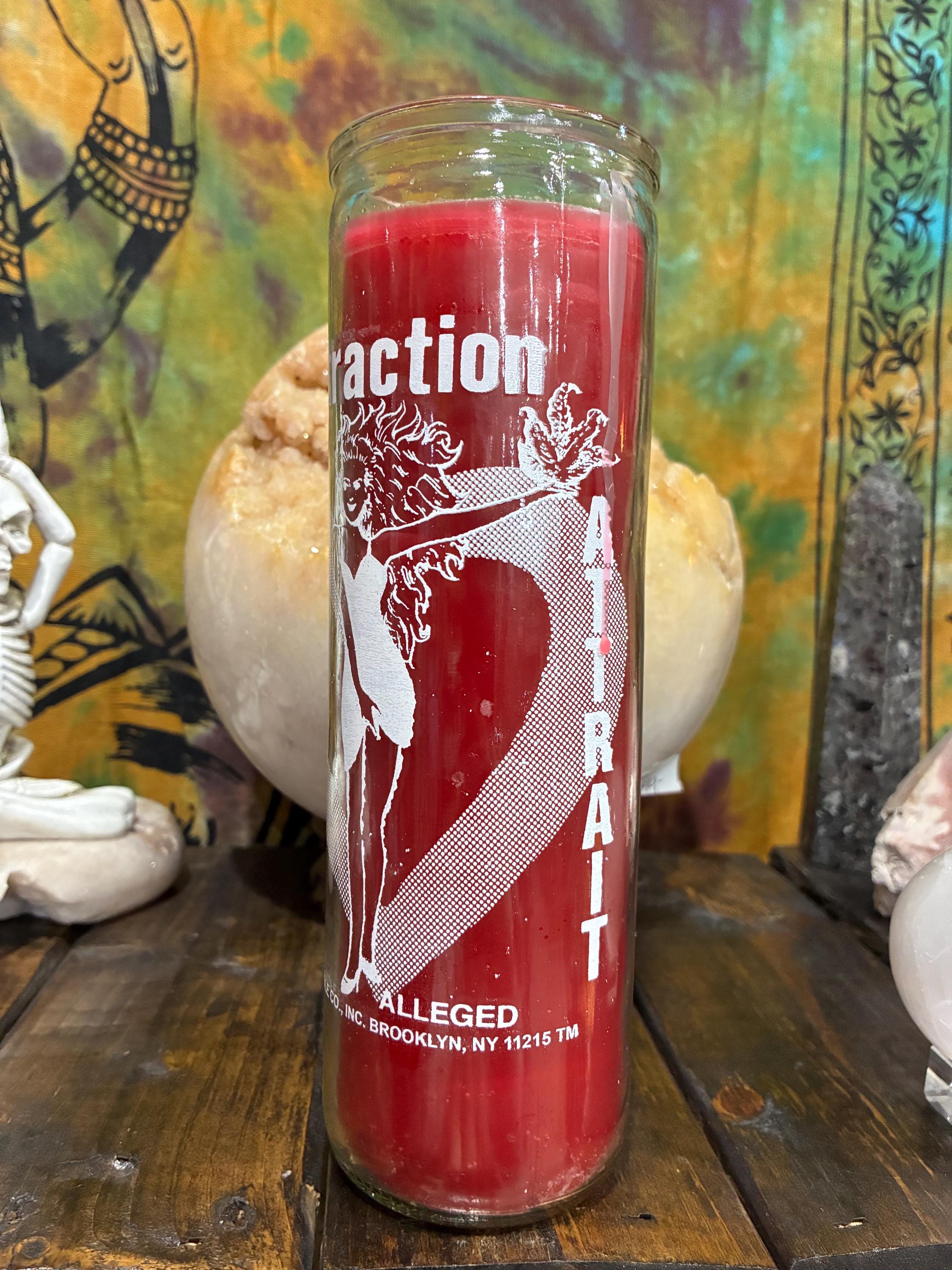 Attraction Ritual Candle | Red, Love Drawing, 7 Day