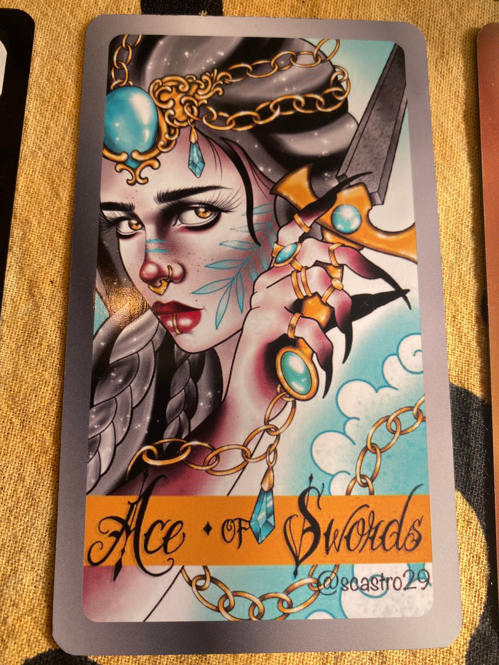 Inkromancy Tarot Deck | Tattoo Artist Collaborative | Modern Flash Art (Collector Item)