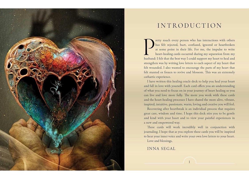 Healing Heart Oracle: Love letters to your soul
