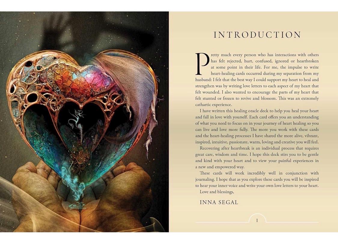 Healing Heart Oracle: Love letters to your soul