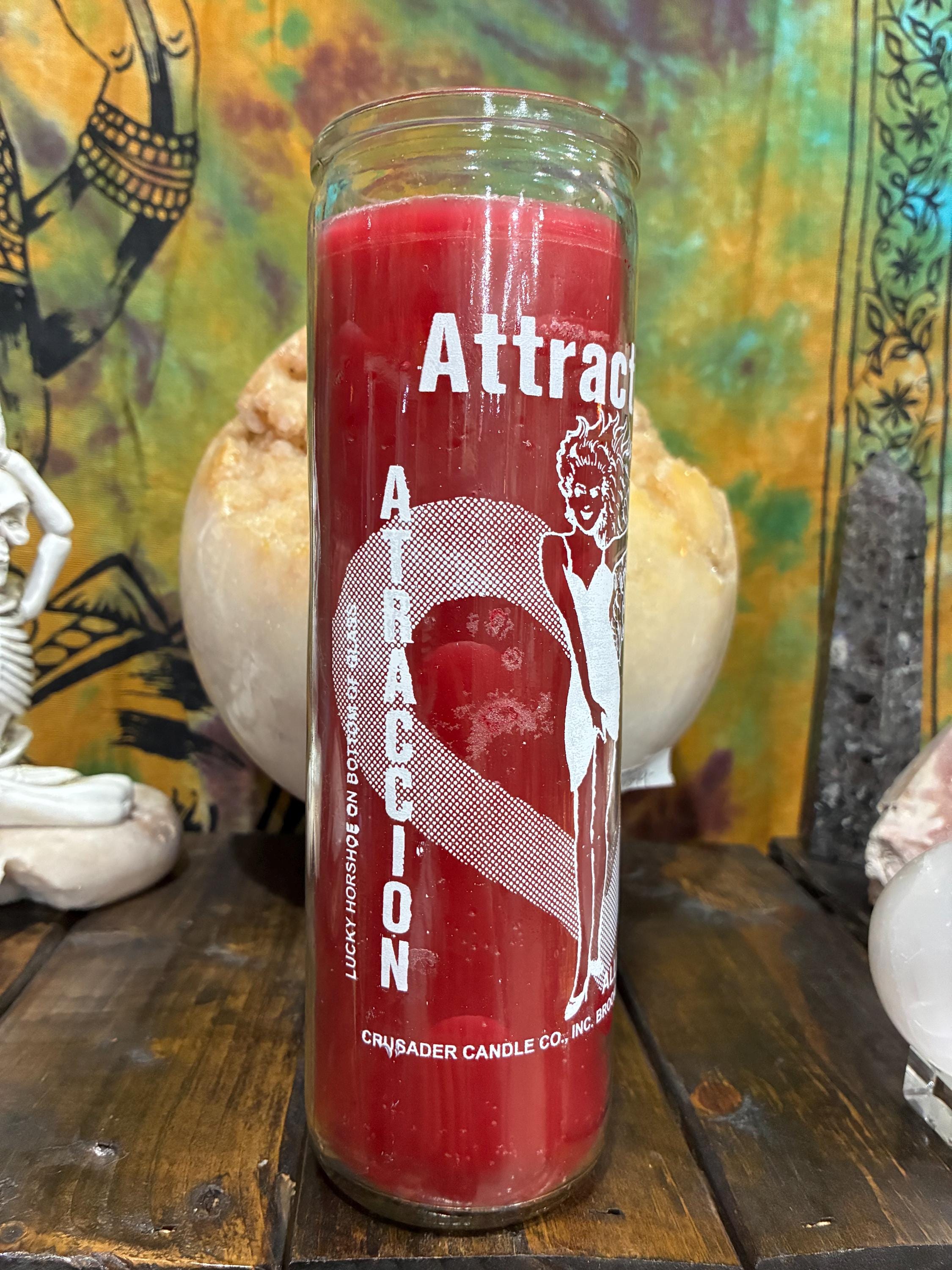 Attraction Ritual Candle | Red, Love Drawing, 7 Day