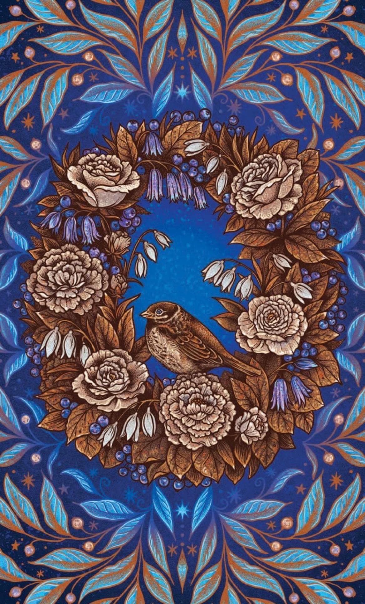 Hedgewitch Tarot Deck | Tudorbeth, Angela Rizza | Linen Cards, Color Guidebook (RWS Based)