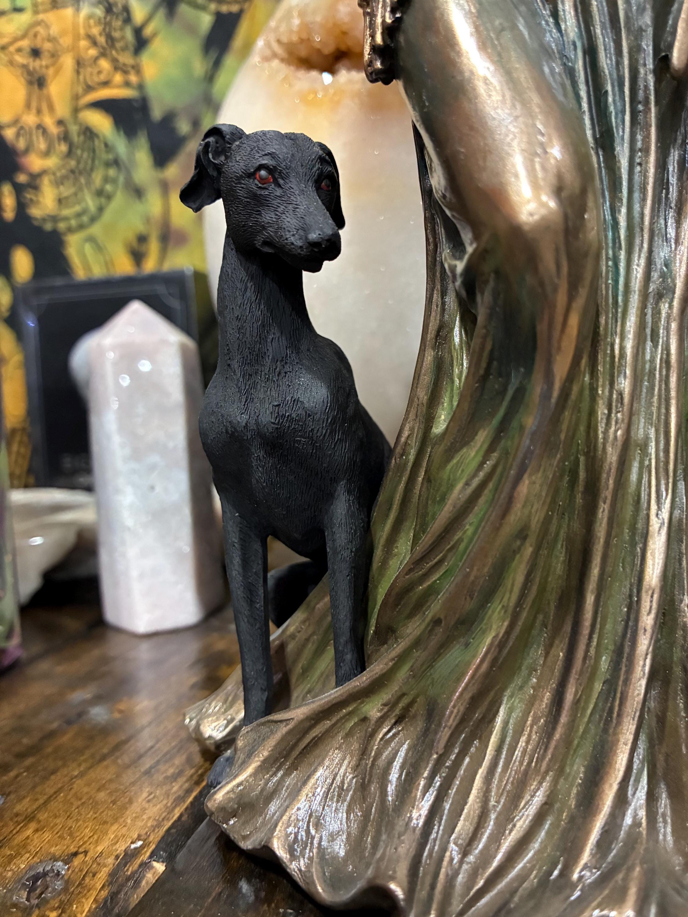 Hecate Statue - Bronze Finish Greek Goddess Altar Decor