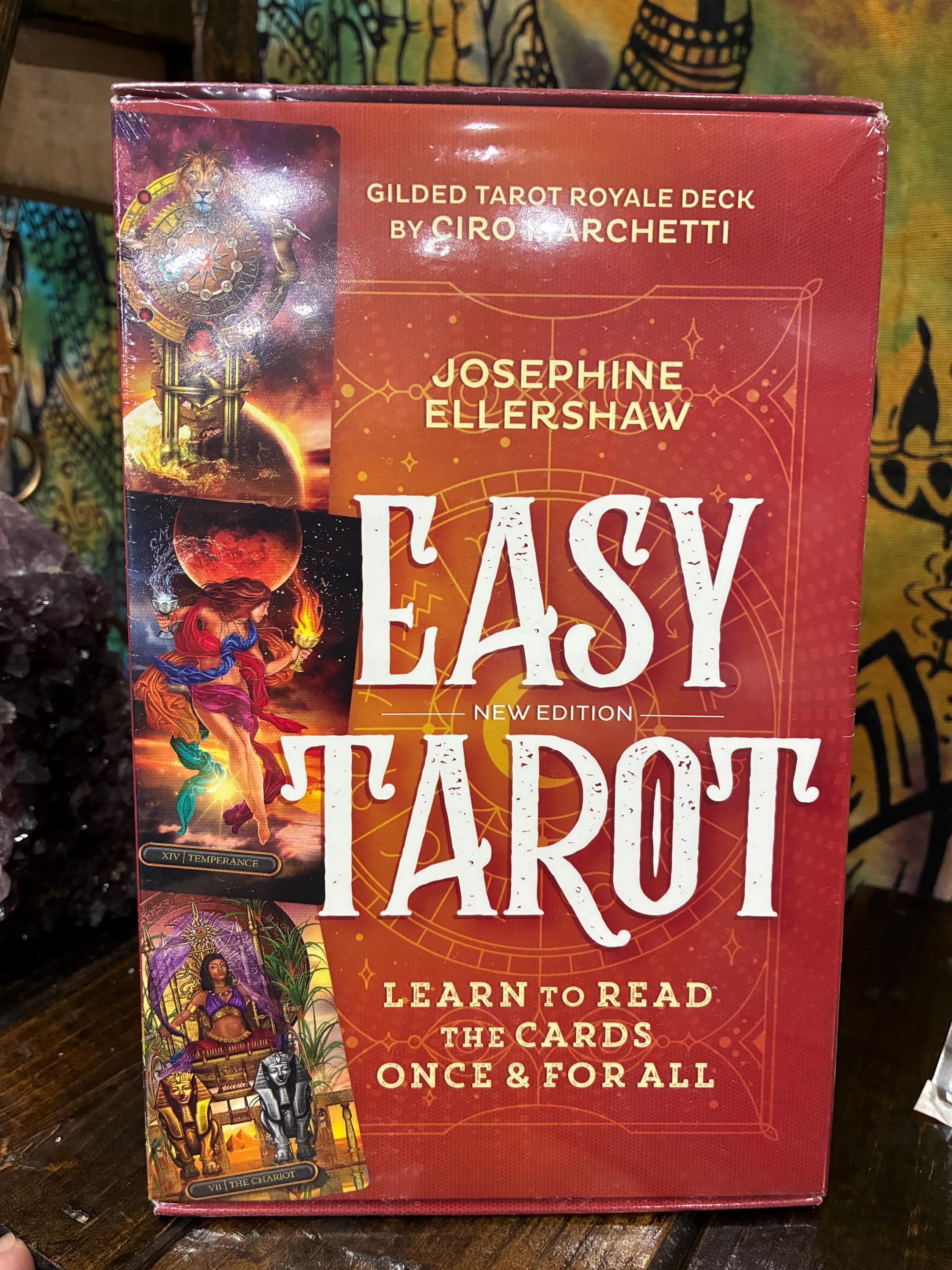 Beginner Tarot Deck Kit | Gilded Royale Cards by Ciro Marchetti, Josephine Ellershaw