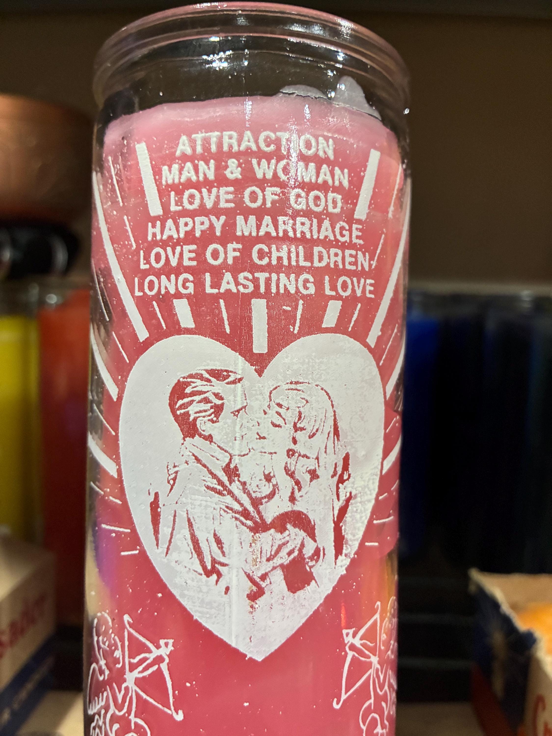 Love drawing- intention candles