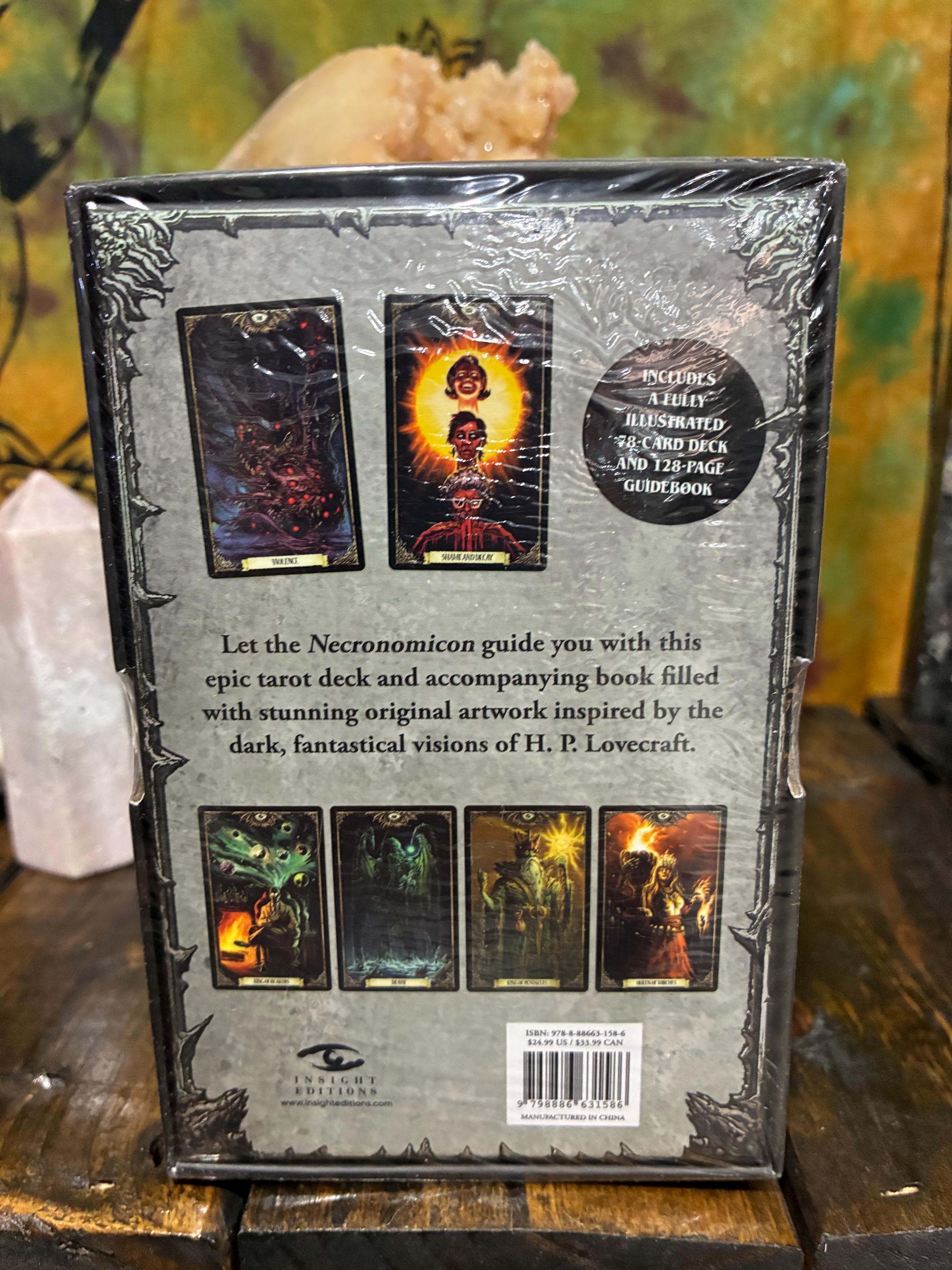 Necronomicon Tarot deck & guidebook