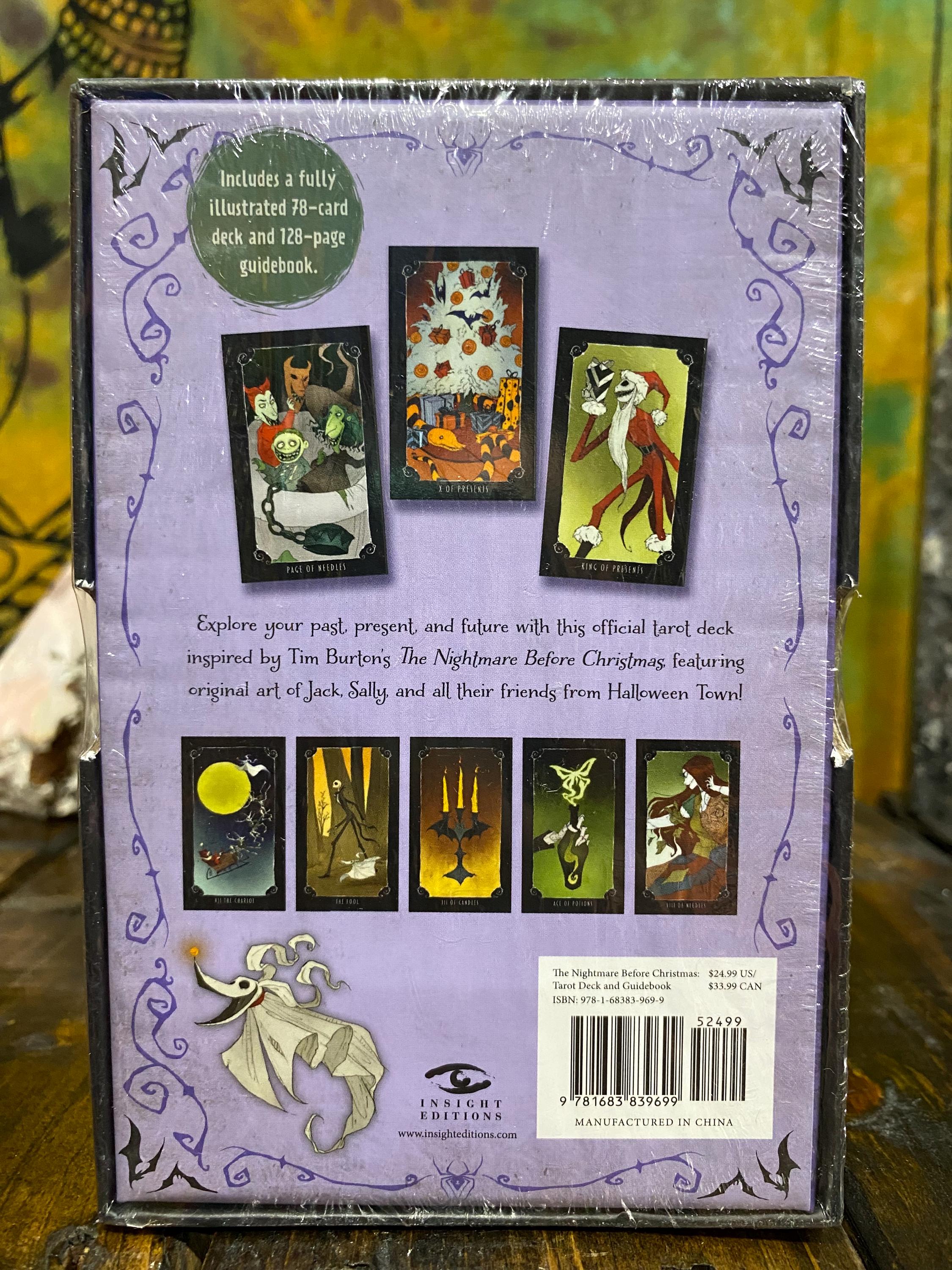 The Nightmare Before Christmas Tarot Deck and Guidebook