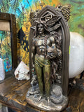 The Druid Statue – Nature Wisdom, Protection & Earth Magic | Pagan Altar Decor | Celtic Guardian, Spiritual Gift