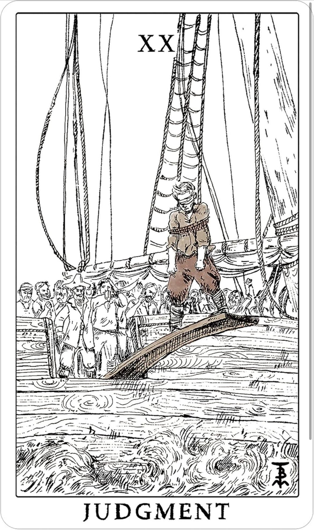 Tempest Tarot Deck: Nautical Ocean Theme, 78 Cards