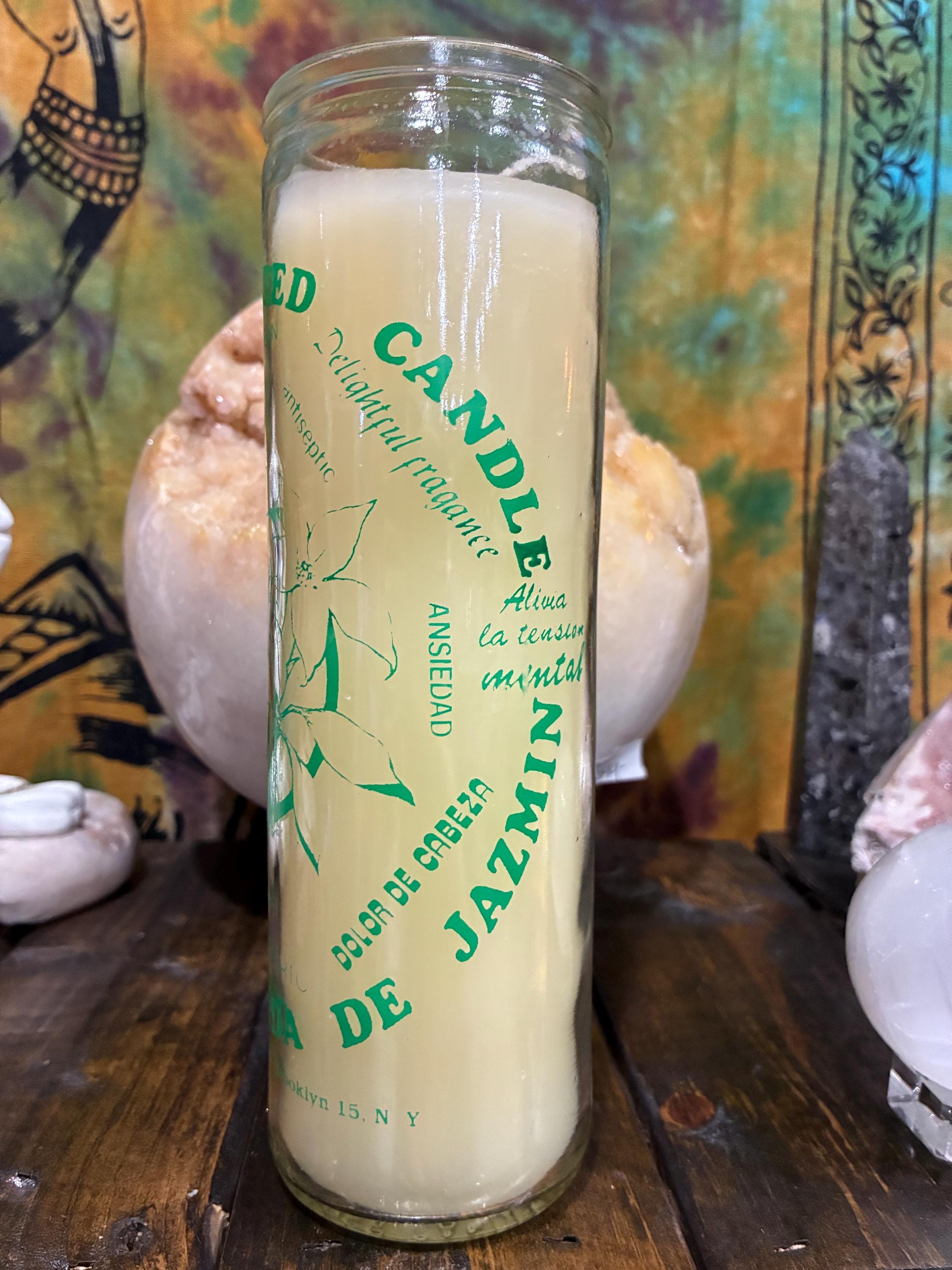 Jasmine Scented Candle | 7-Day Ritual, Anxiety & Headache Relief