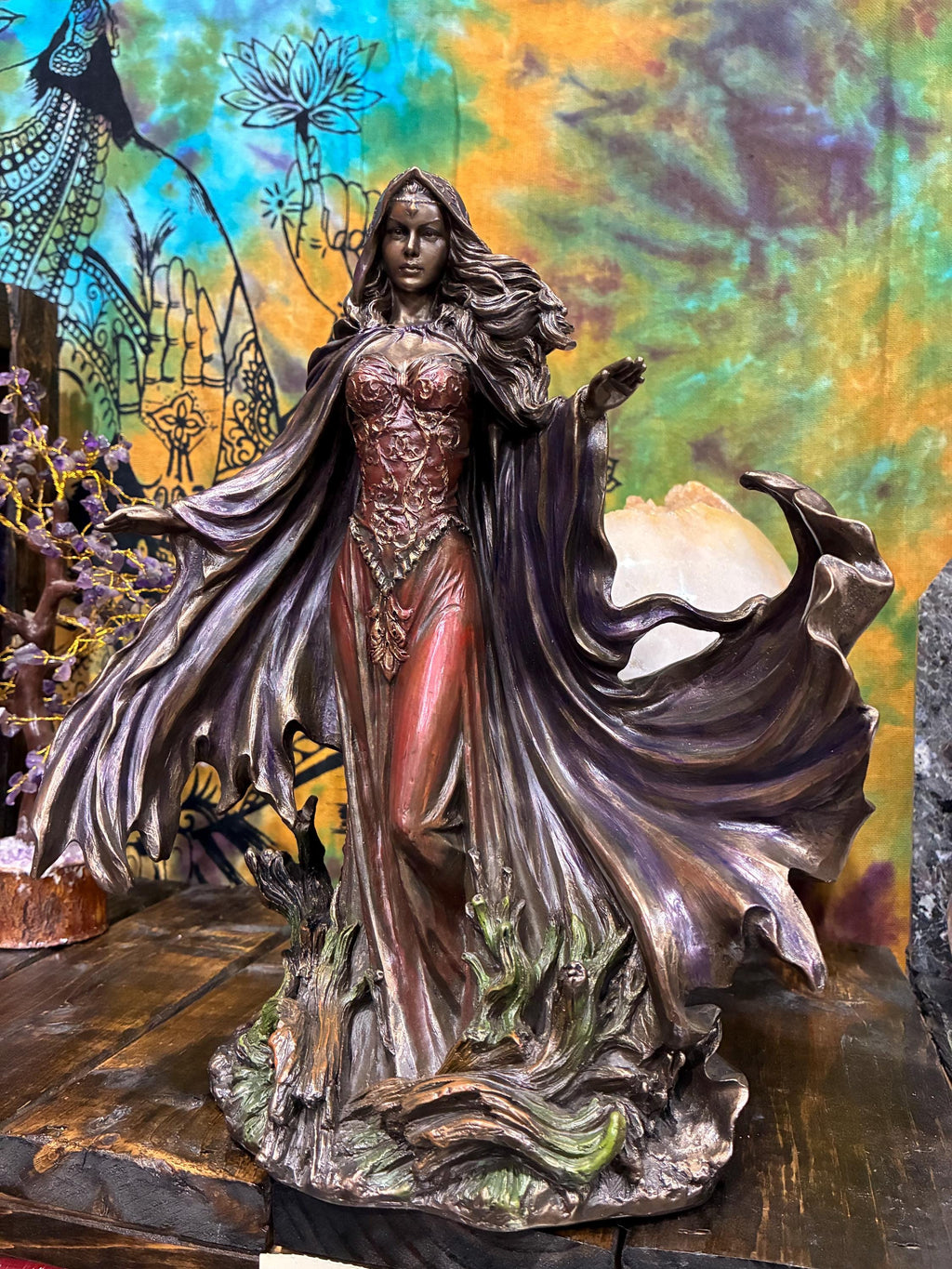 Morgana Statue — 11 1/4” (Gothic Altar Decor)