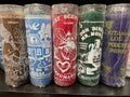 Scented novena candles - fragrance intention candles