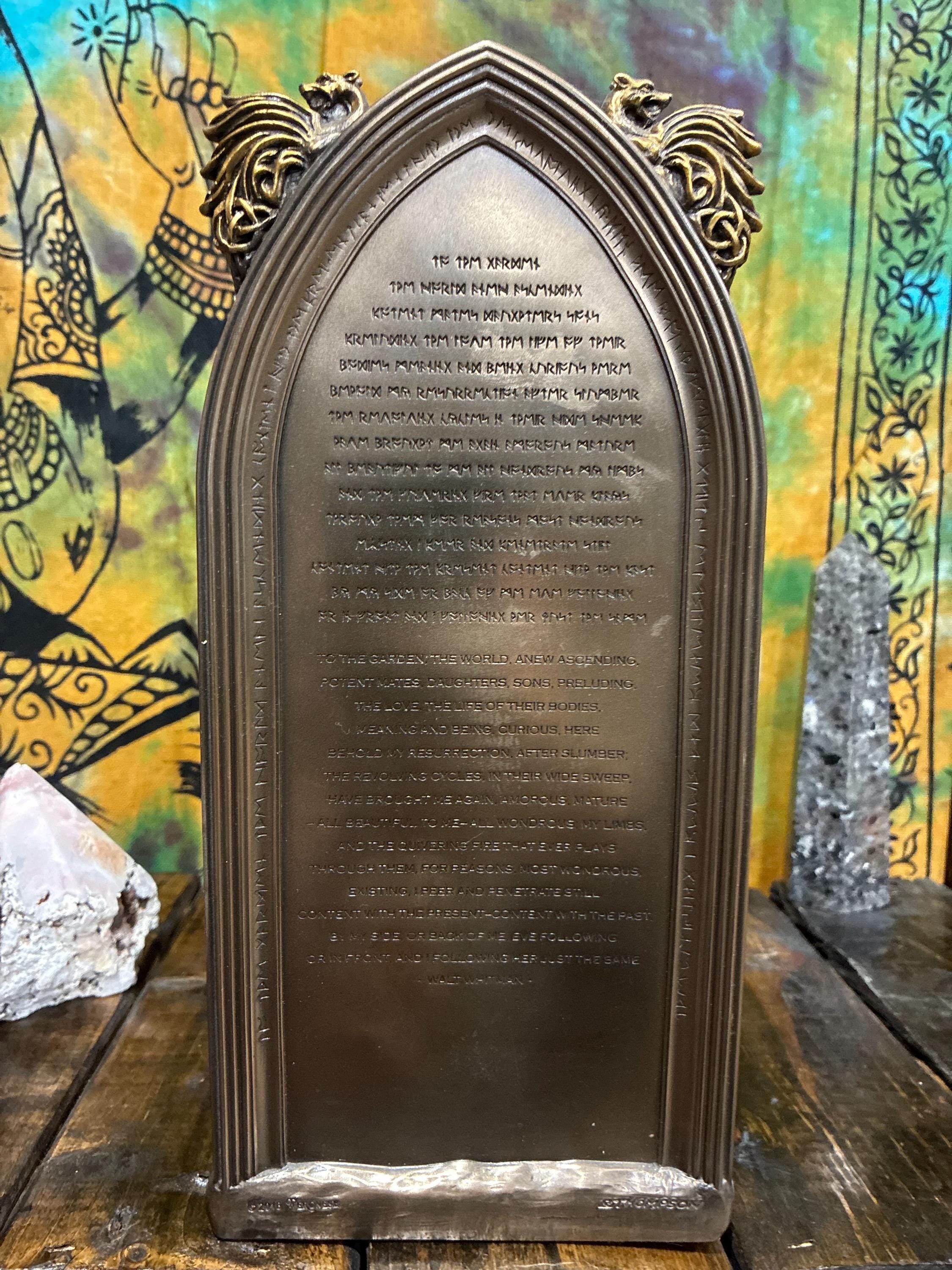 The Druid Statue – Nature Wisdom, Protection & Earth Magic | Pagan Altar Decor | Celtic Guardian, Spiritual Gift