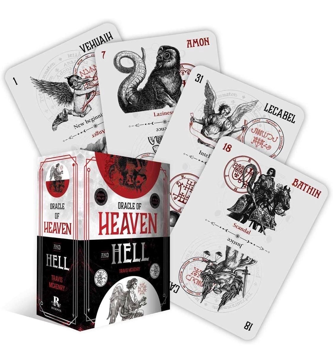 Oracle of Heaven and Hell: Angels Demons Tarot Deck