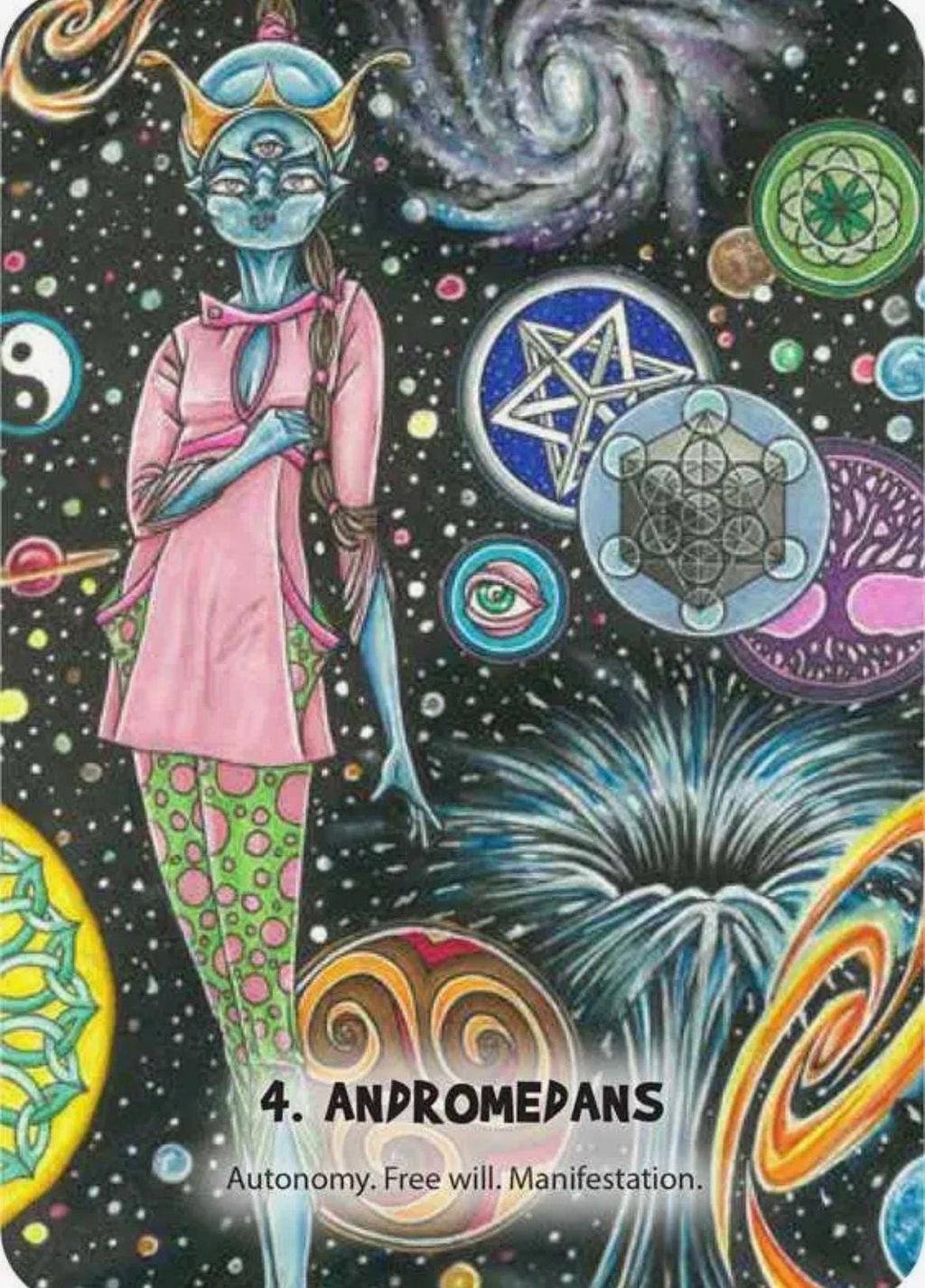 Mystic Martian Oracle (Cards + Guidebook) | New & Factory Sealed | Alien Oracle Deck | Lisa Porter | Rockpool