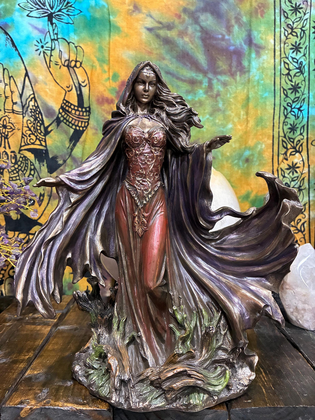 Morgana Statue — 11 1/4” (Gothic Altar Decor)