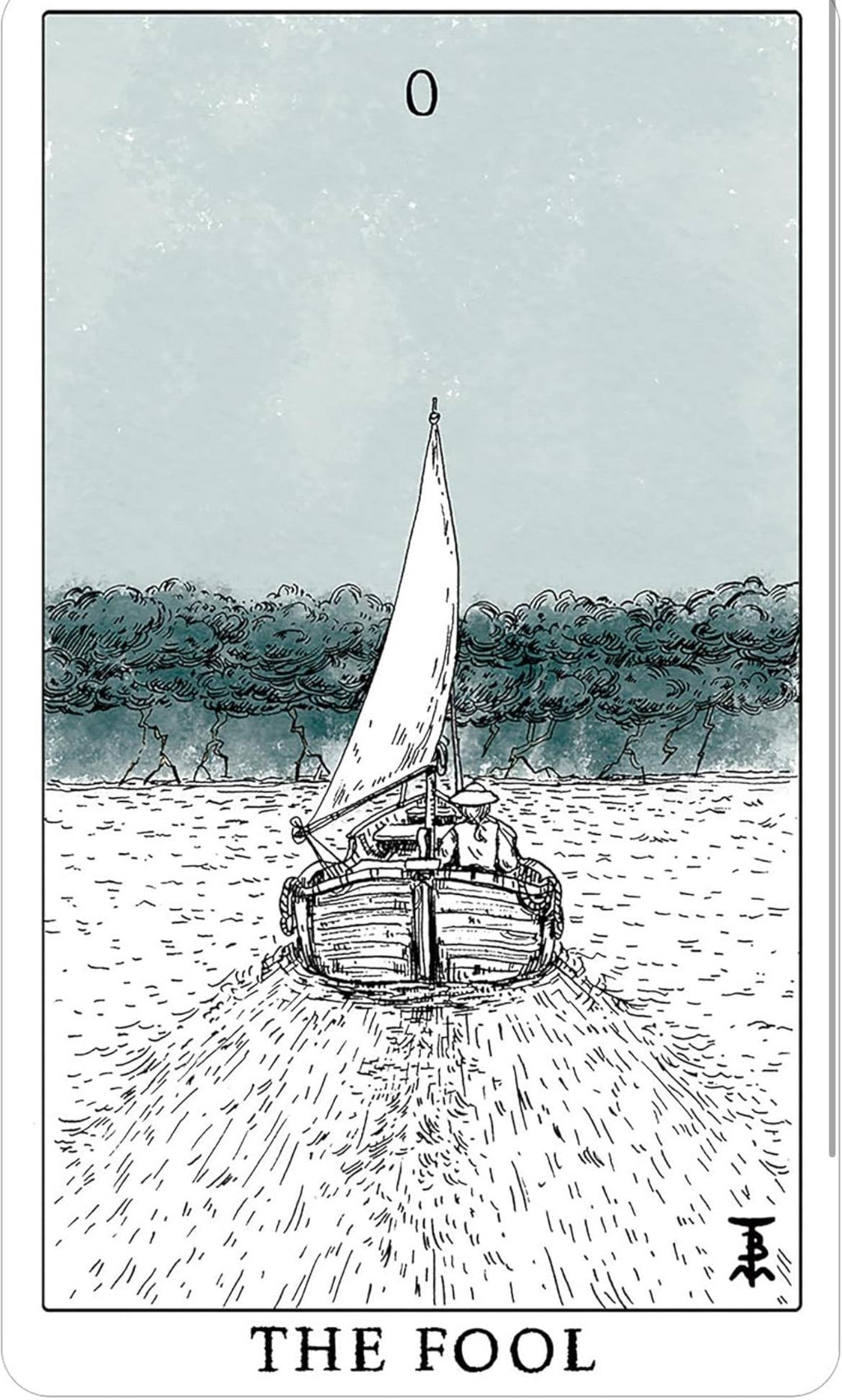 Tempest Tarot Deck: Nautical Ocean Theme, 78 Cards