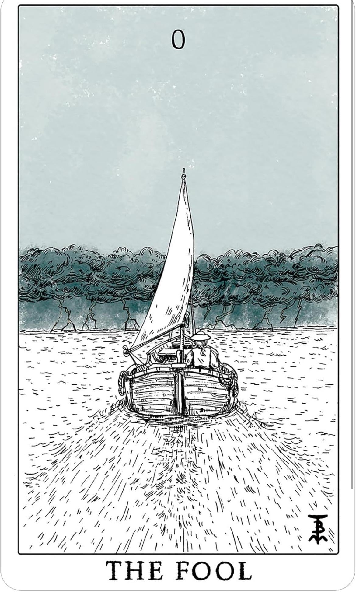 Tempest Tarot Deck: Nautical Ocean Theme, 78 Cards