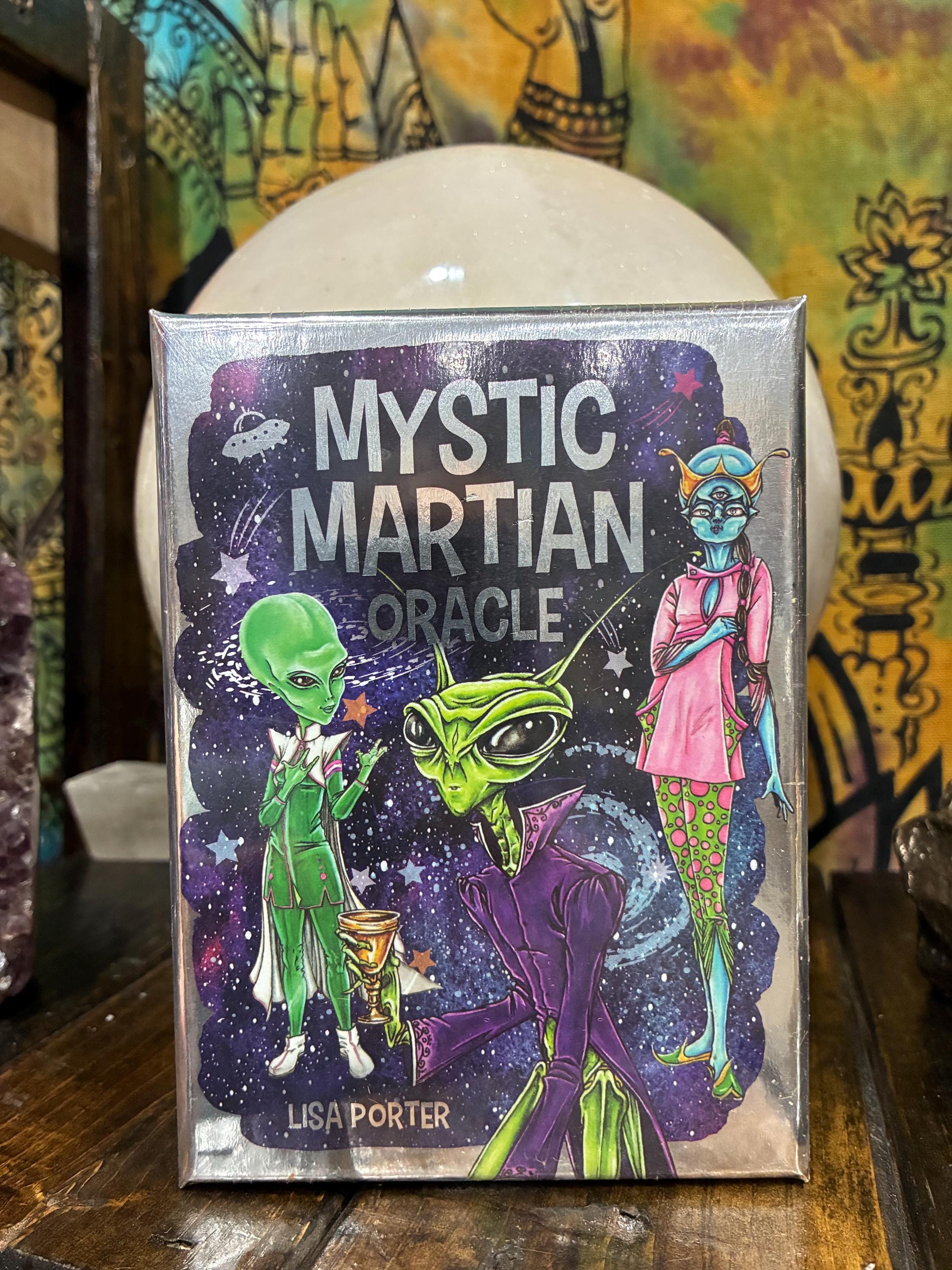 Mystic Martian Oracle (Cards + Guidebook) | New & Factory Sealed | Alien Oracle Deck | Lisa Porter | Rockpool