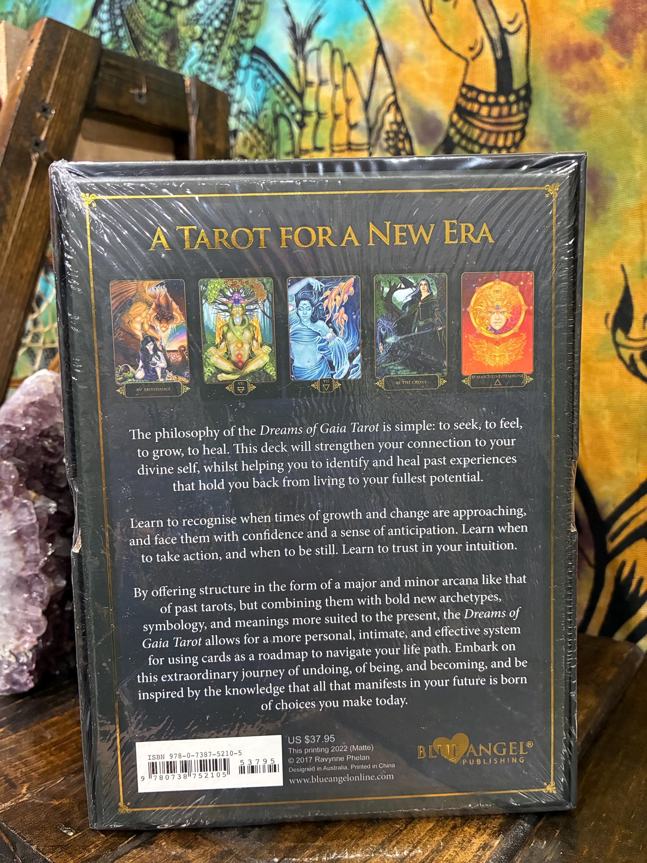 Dreams of Gaia Tarot Deck | Ravynne Phelan | Shadow Work, Self Growth (Brand New)