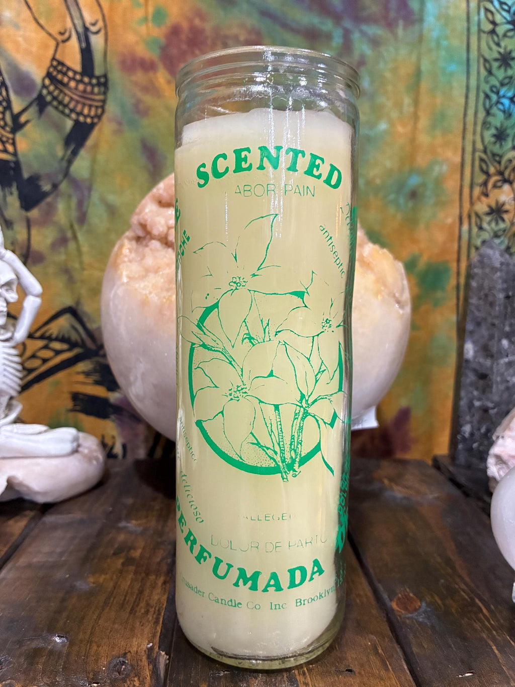 Jasmine Scented Candle | 7-Day Ritual, Anxiety & Headache Relief