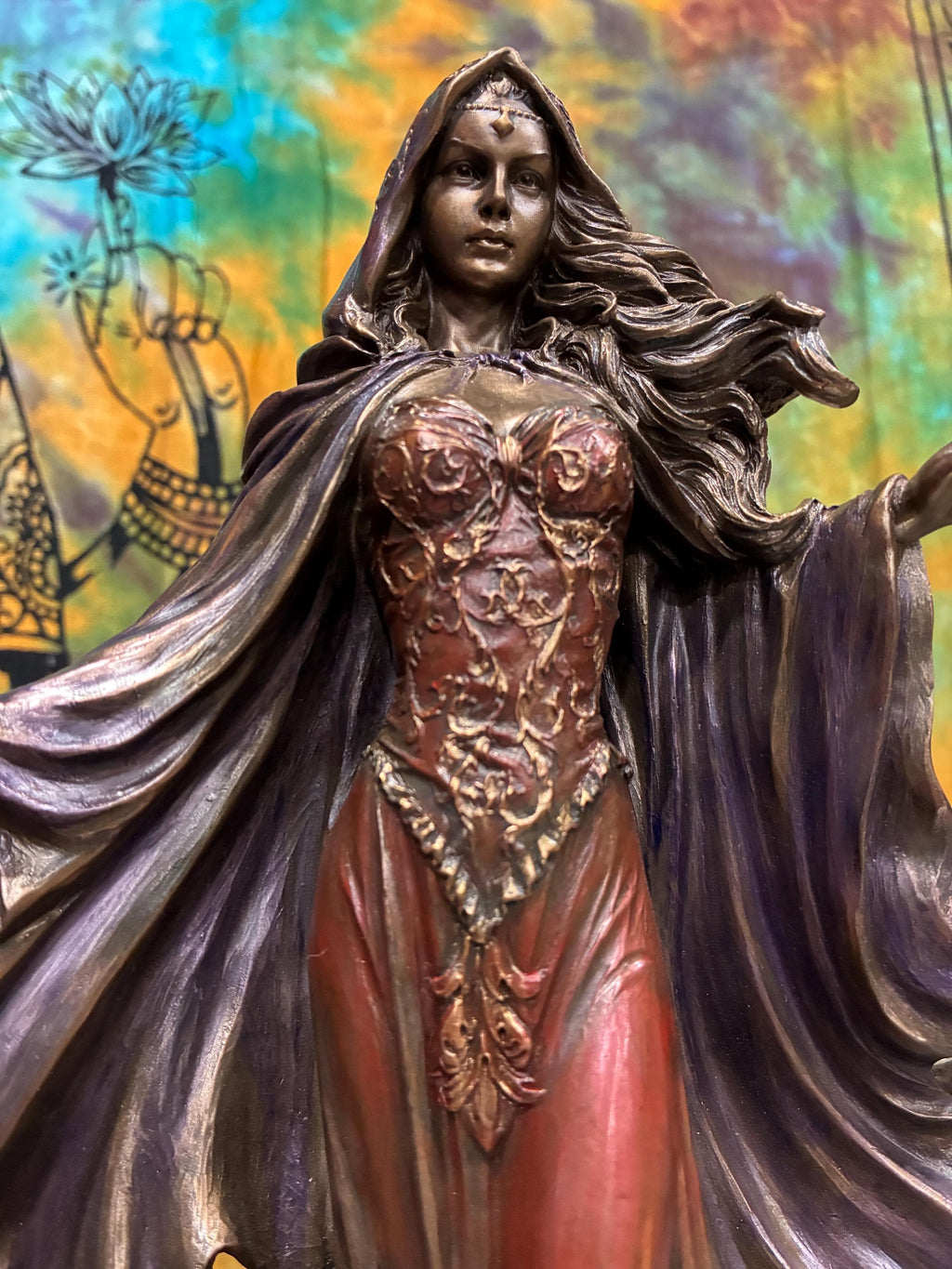 Morgana Statue — 11 1/4” (Gothic Altar Decor)