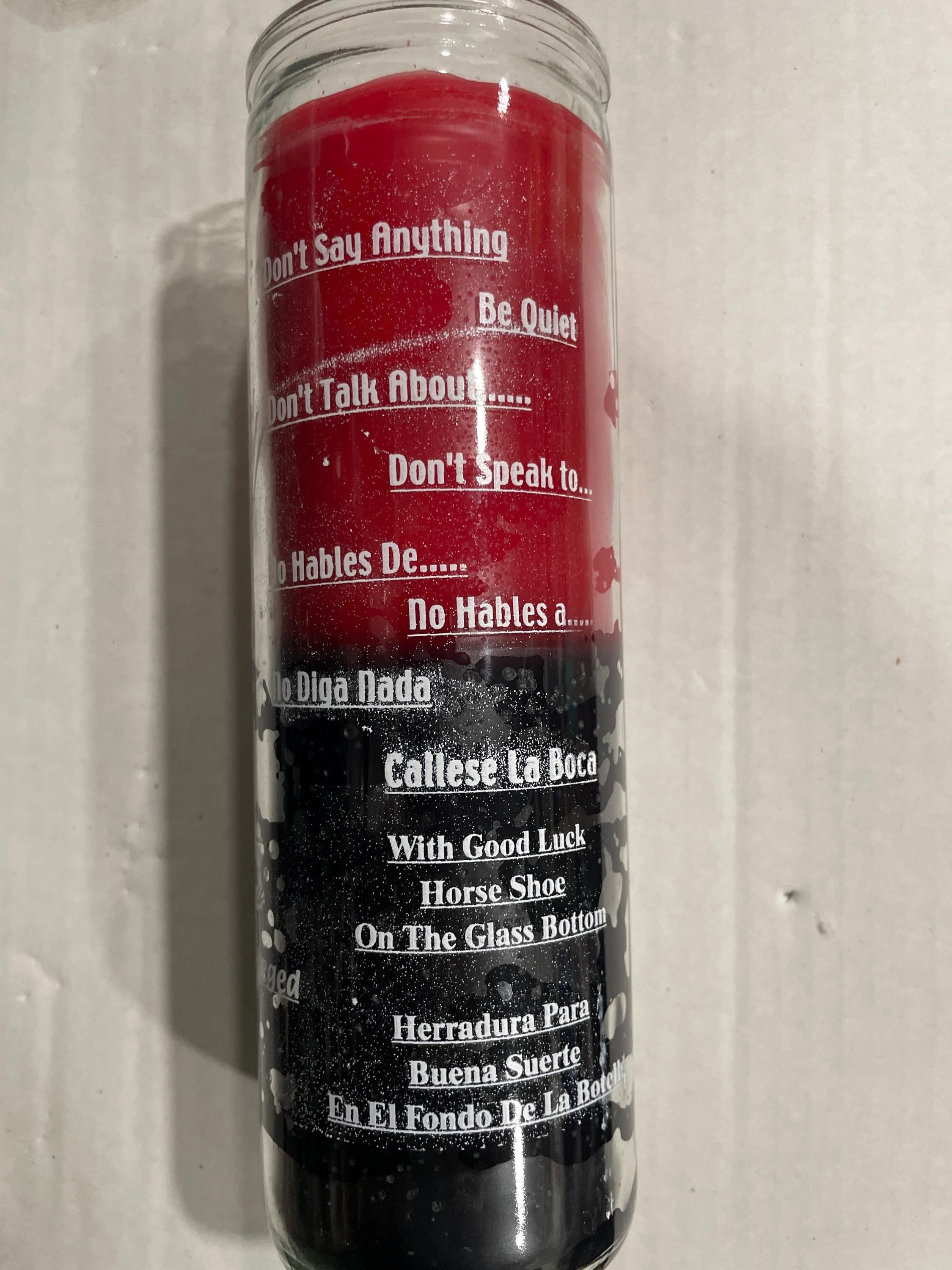 Shut up- intention candles