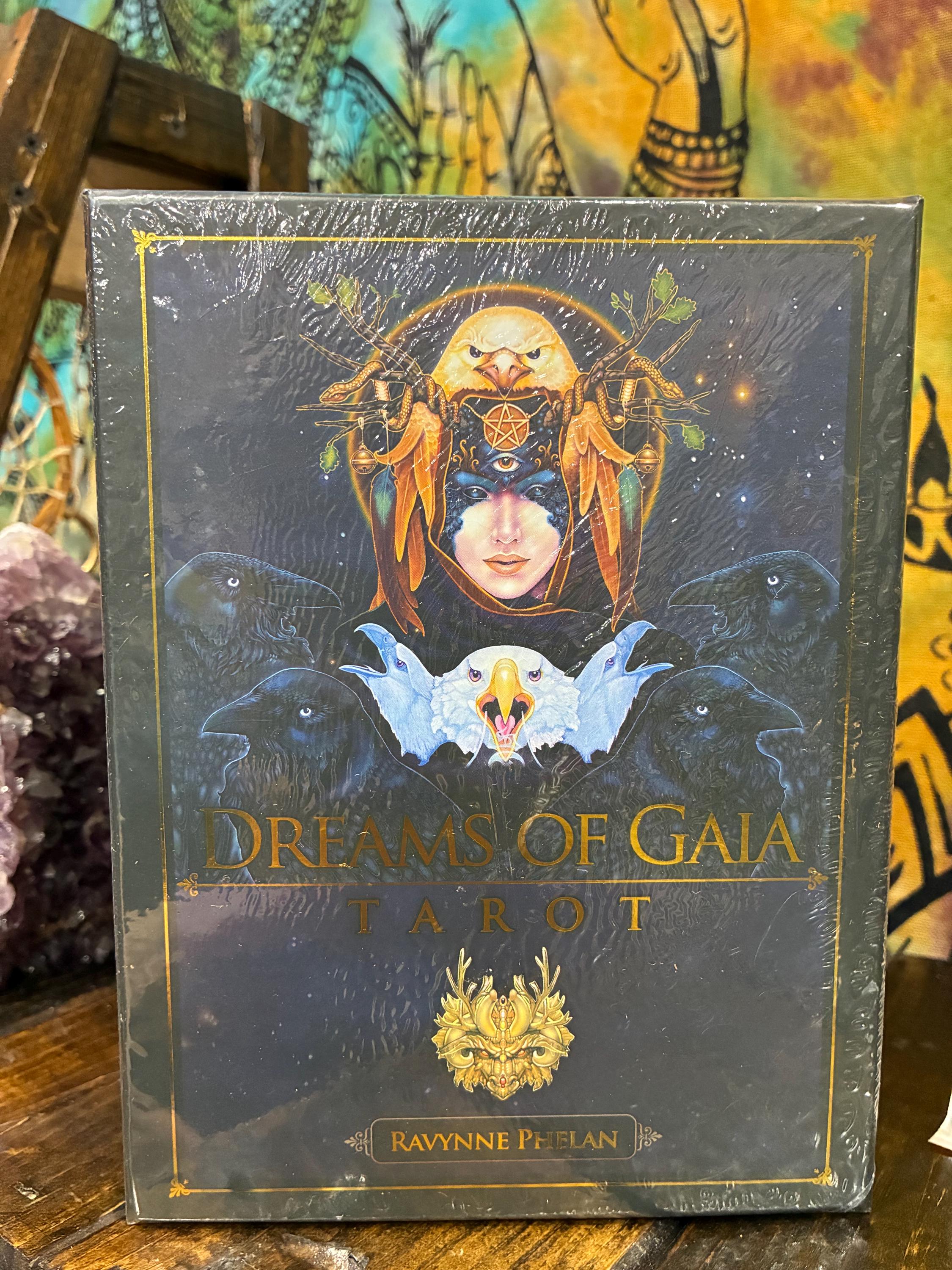 Dreams of Gaia Tarot Deck | Ravynne Phelan | Shadow Work, Self Growth (Brand New)