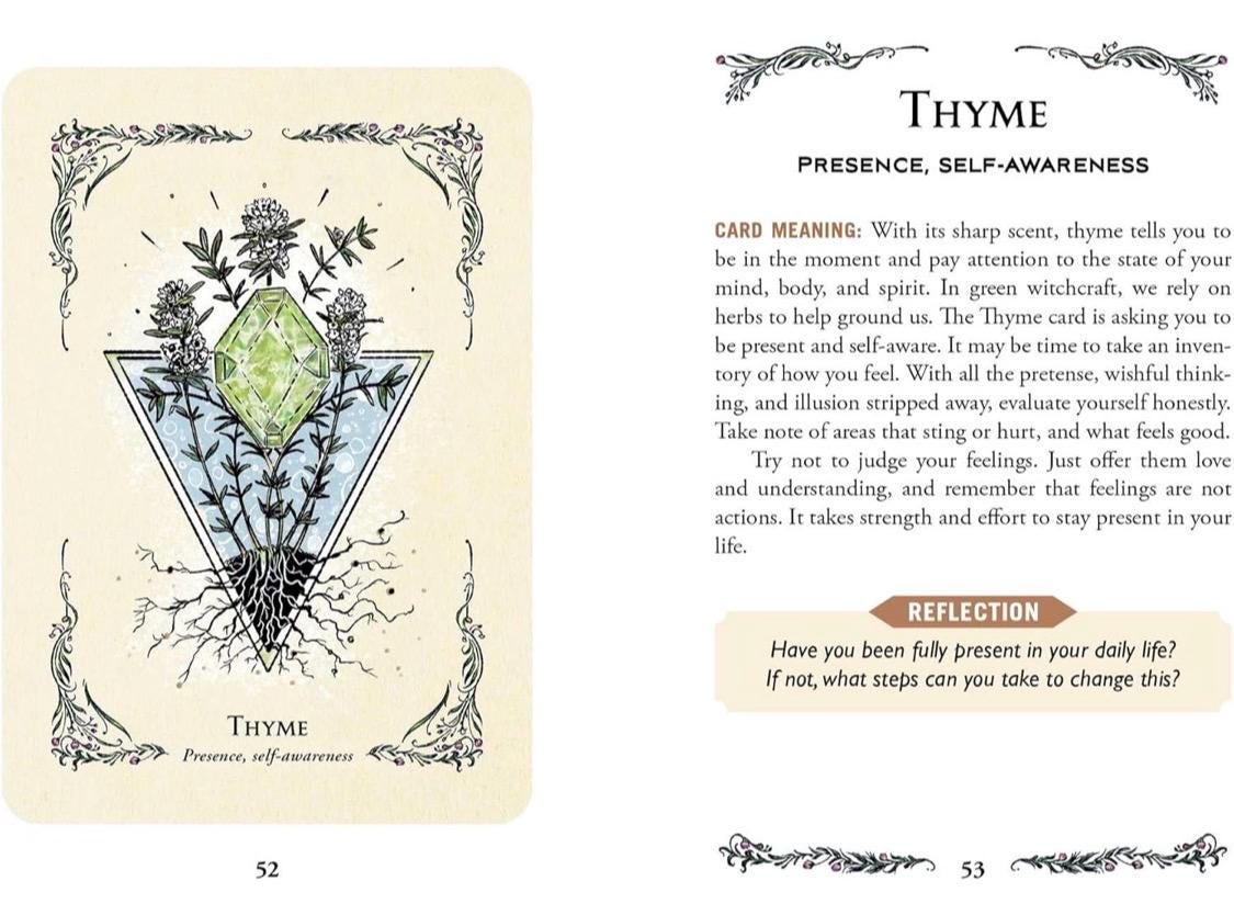 Green Witch Oracle Deck: Natural Magic, Wisdom & Insight