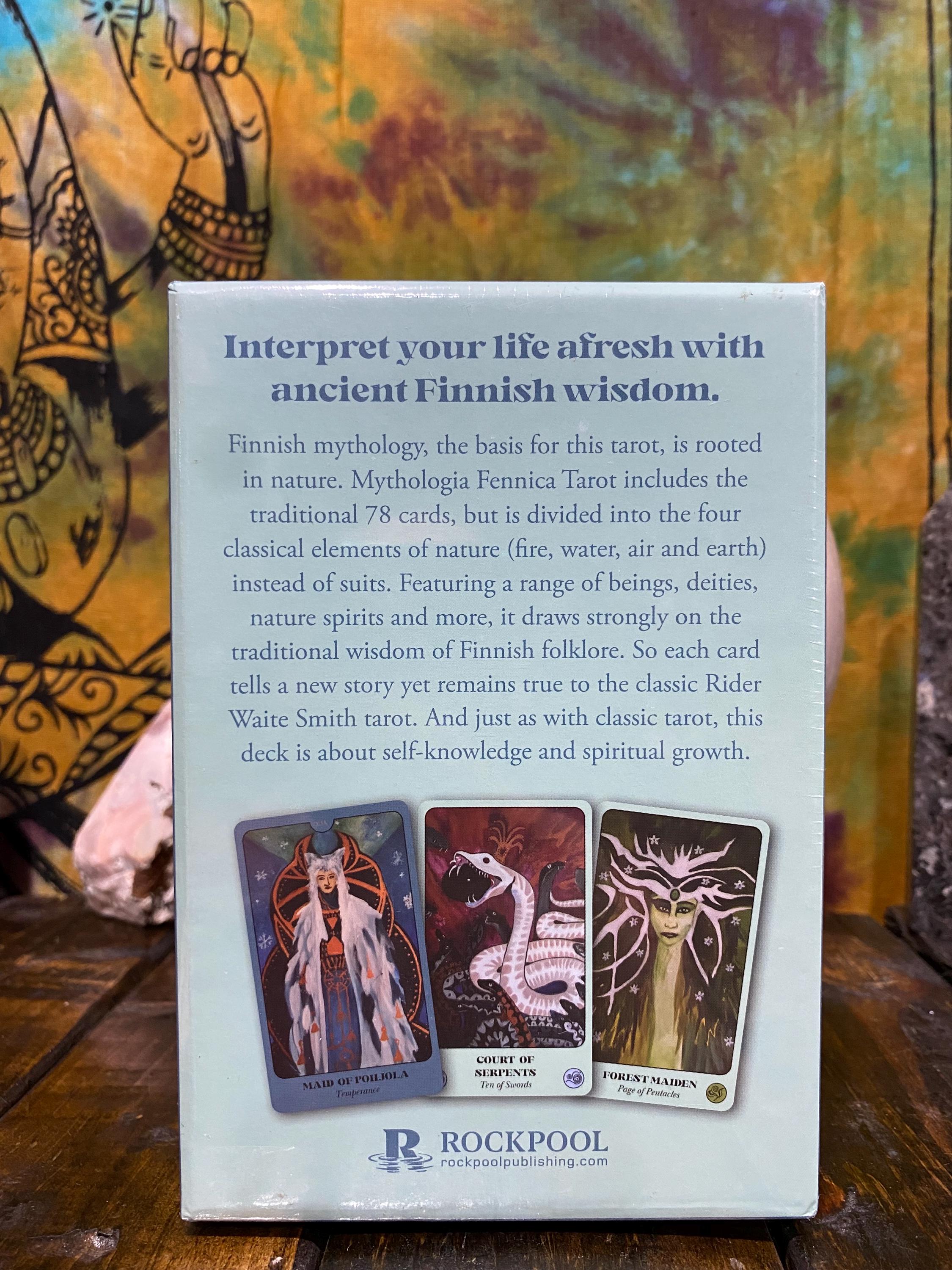 Mythologia Fennica Tarot: Embrace ancient Finnish wisdom (Rockpool Tarot)