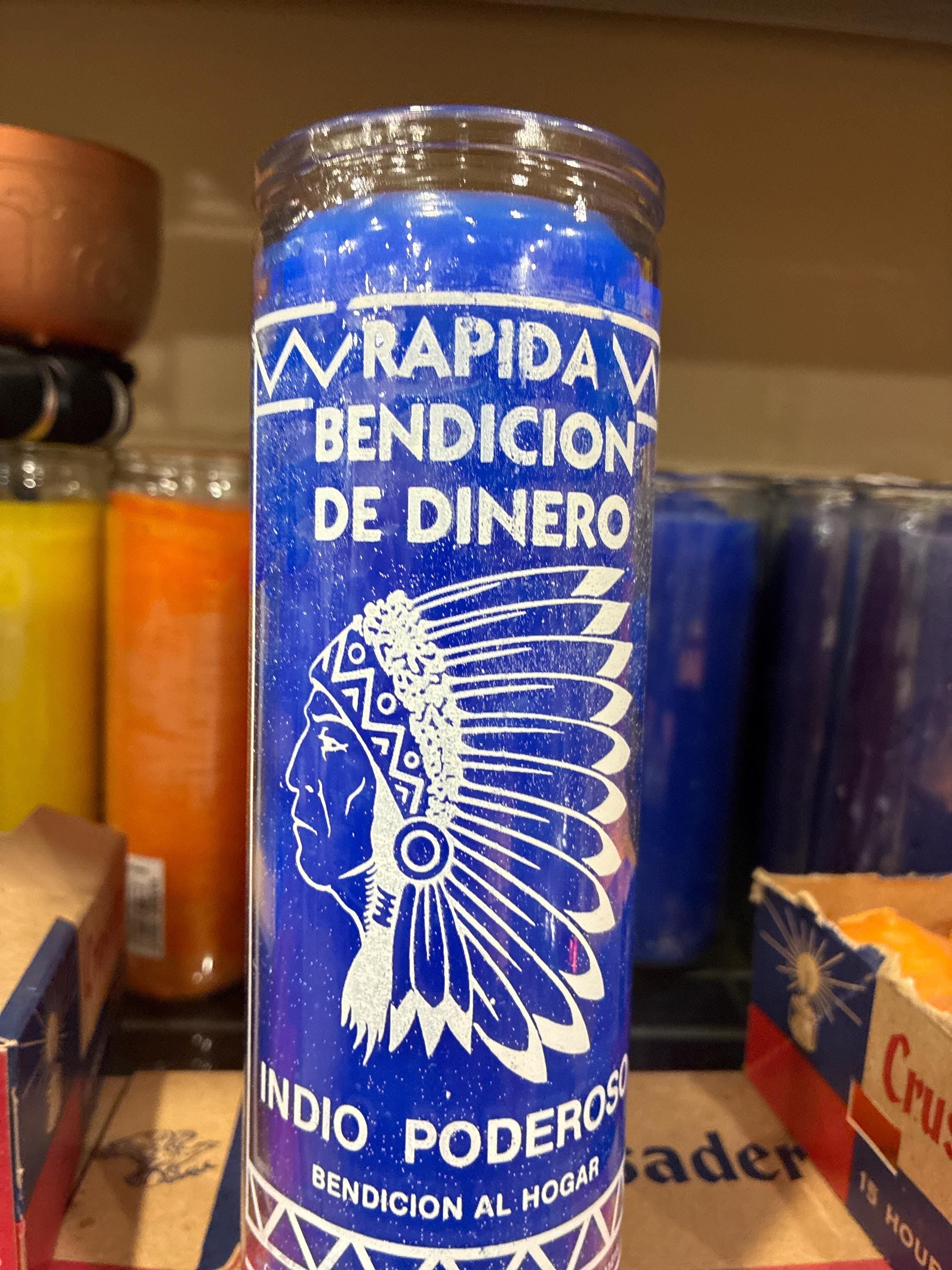 Fast money house blessing- intention candles unscented