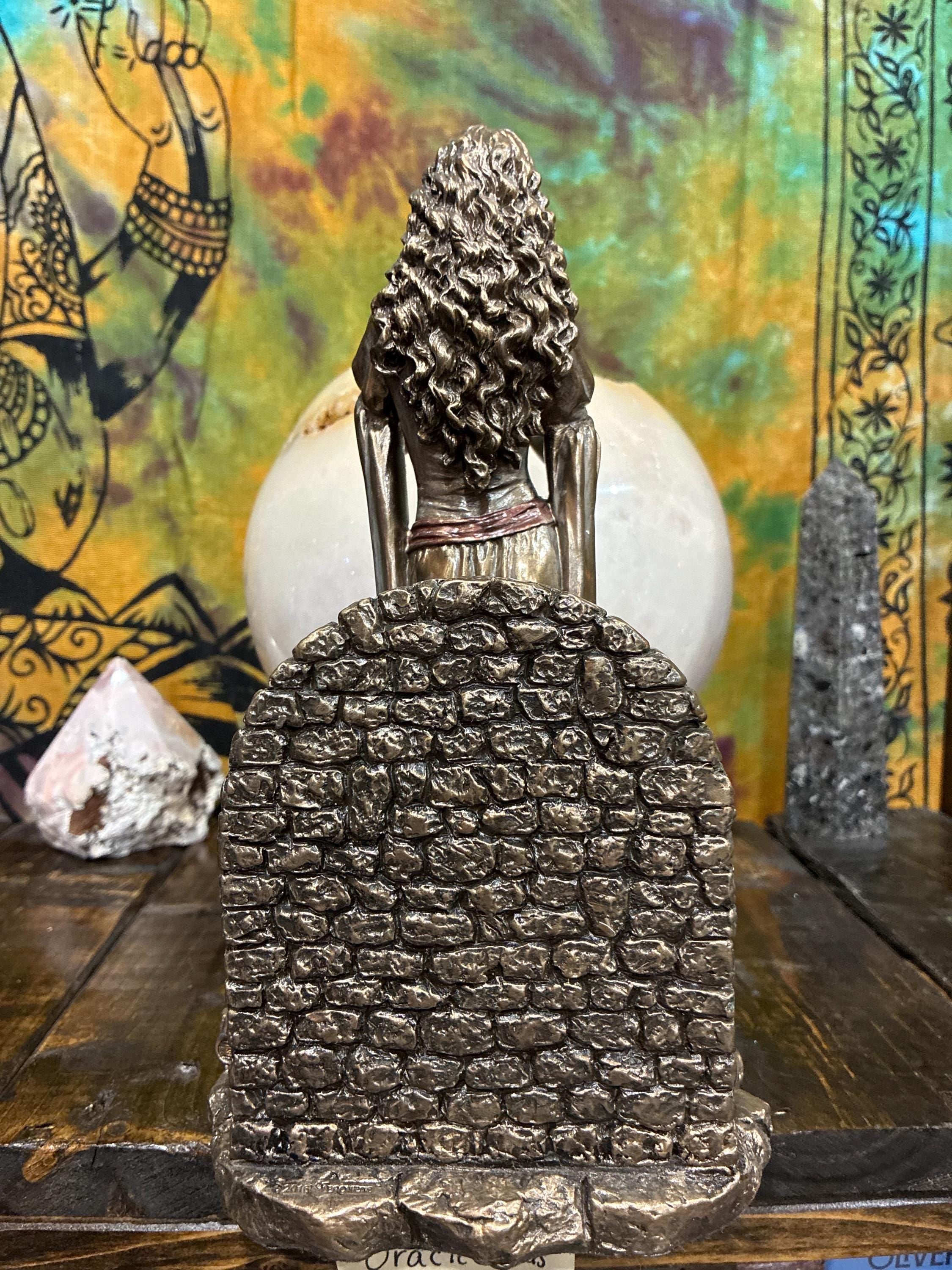 Brigid Statue 9 3/4" | Celtic Goddess Fire, Inspiration, Cauldron Altar Decor