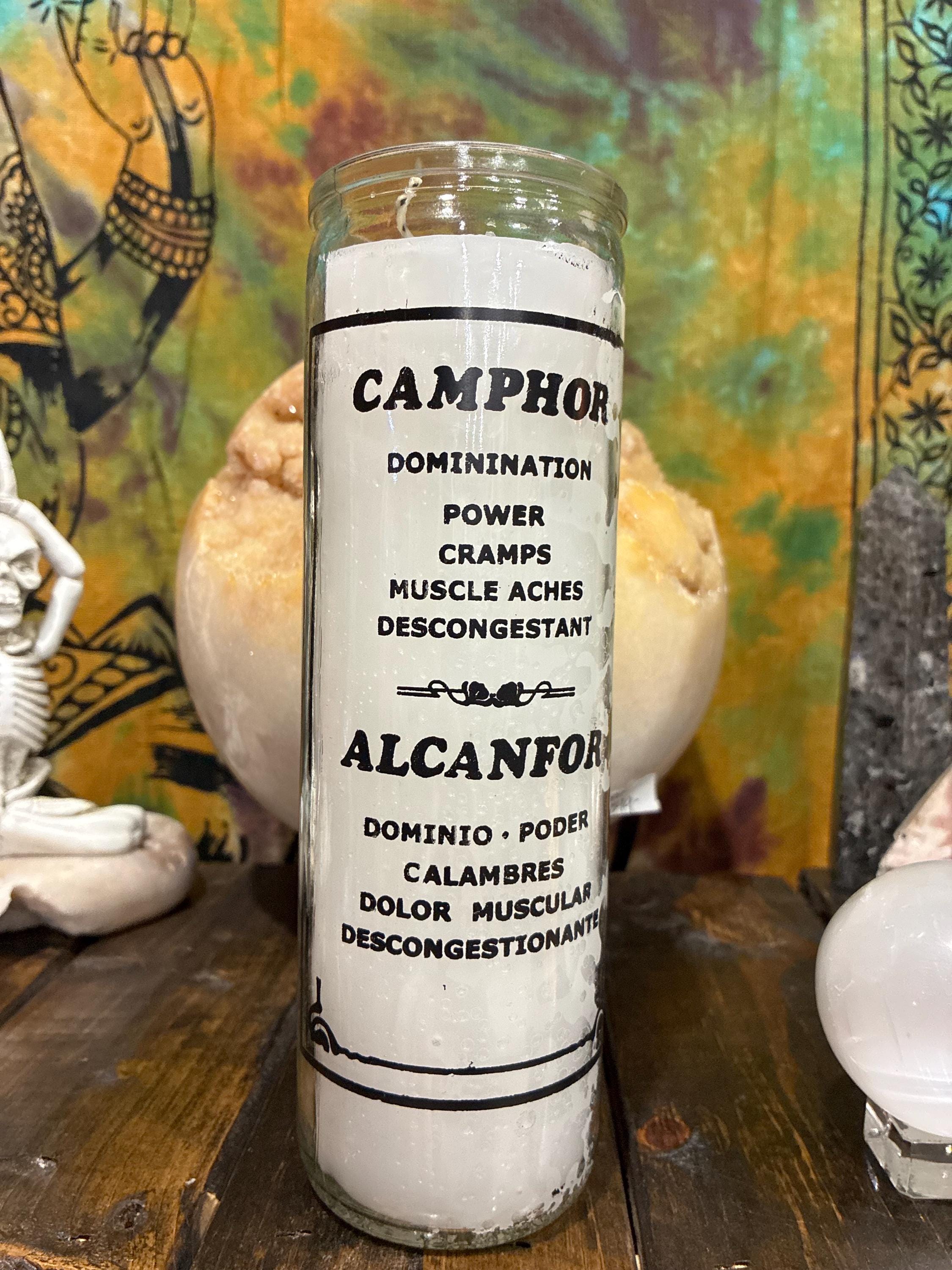 Camphor Novena Candle - Cleansing, Protection & Healing