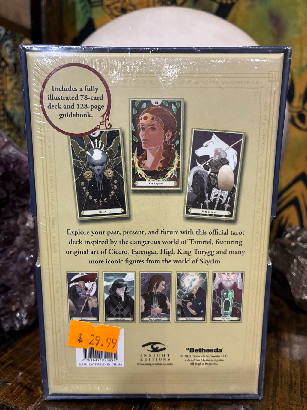 The Elder Scrolls V: Skyrim Tarot Deck and Guidebook (Gaming)