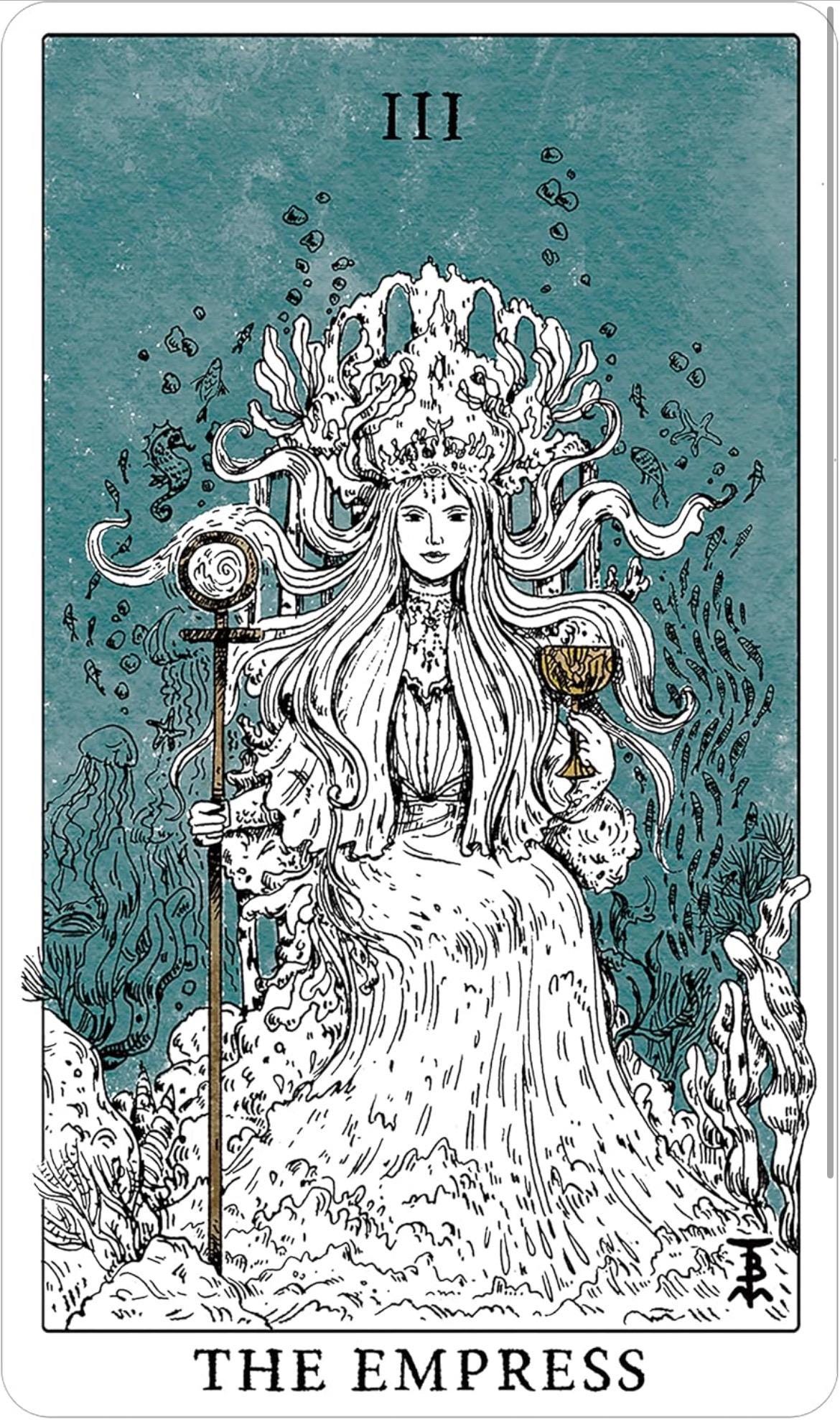 Tempest Tarot Deck: Nautical Ocean Theme, 78 Cards