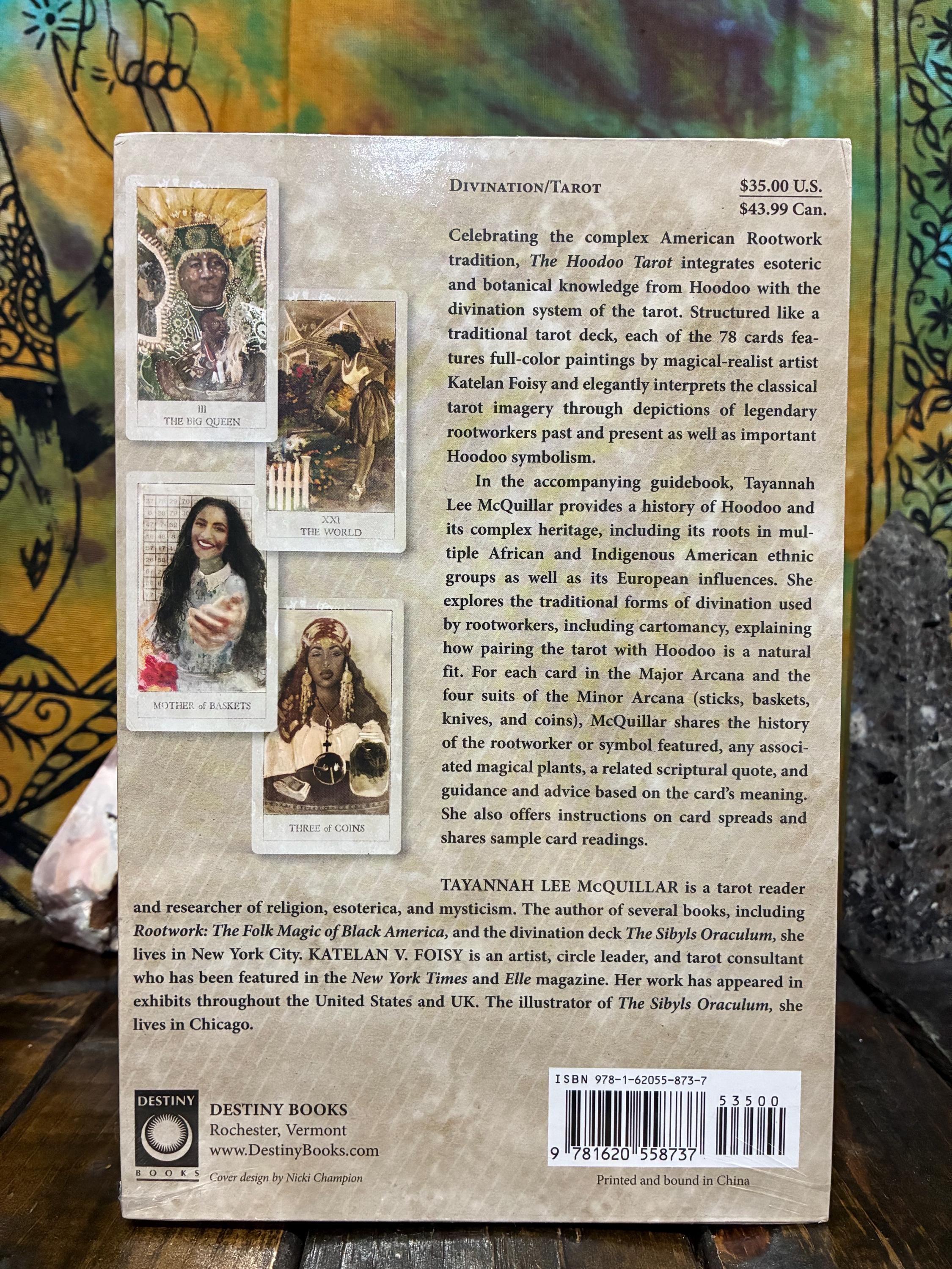 The Hoodoo Tarot: 78-Card Deck and Book for Rootworkers