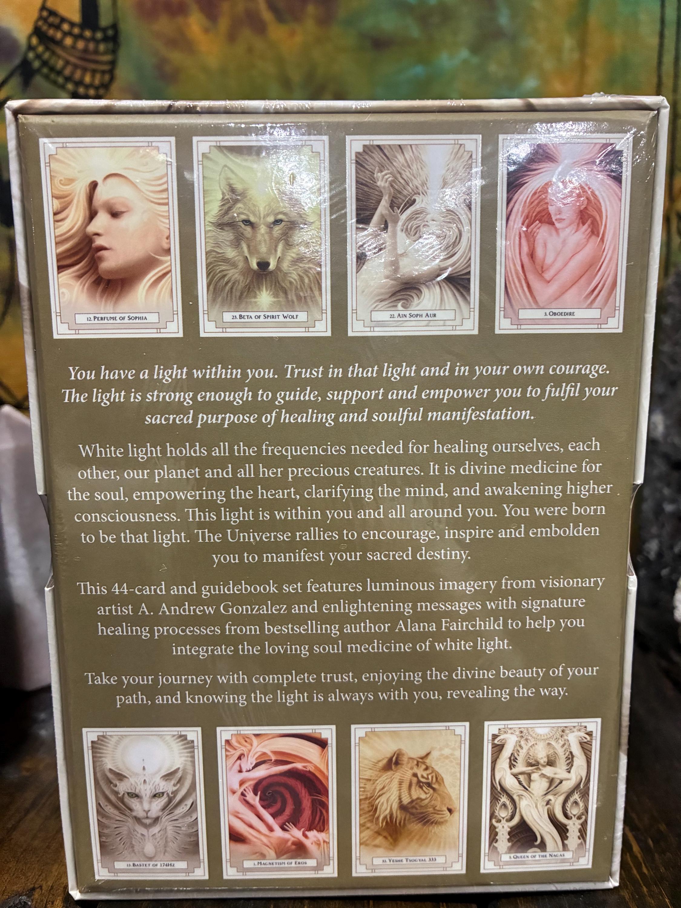 White Light oracle deck