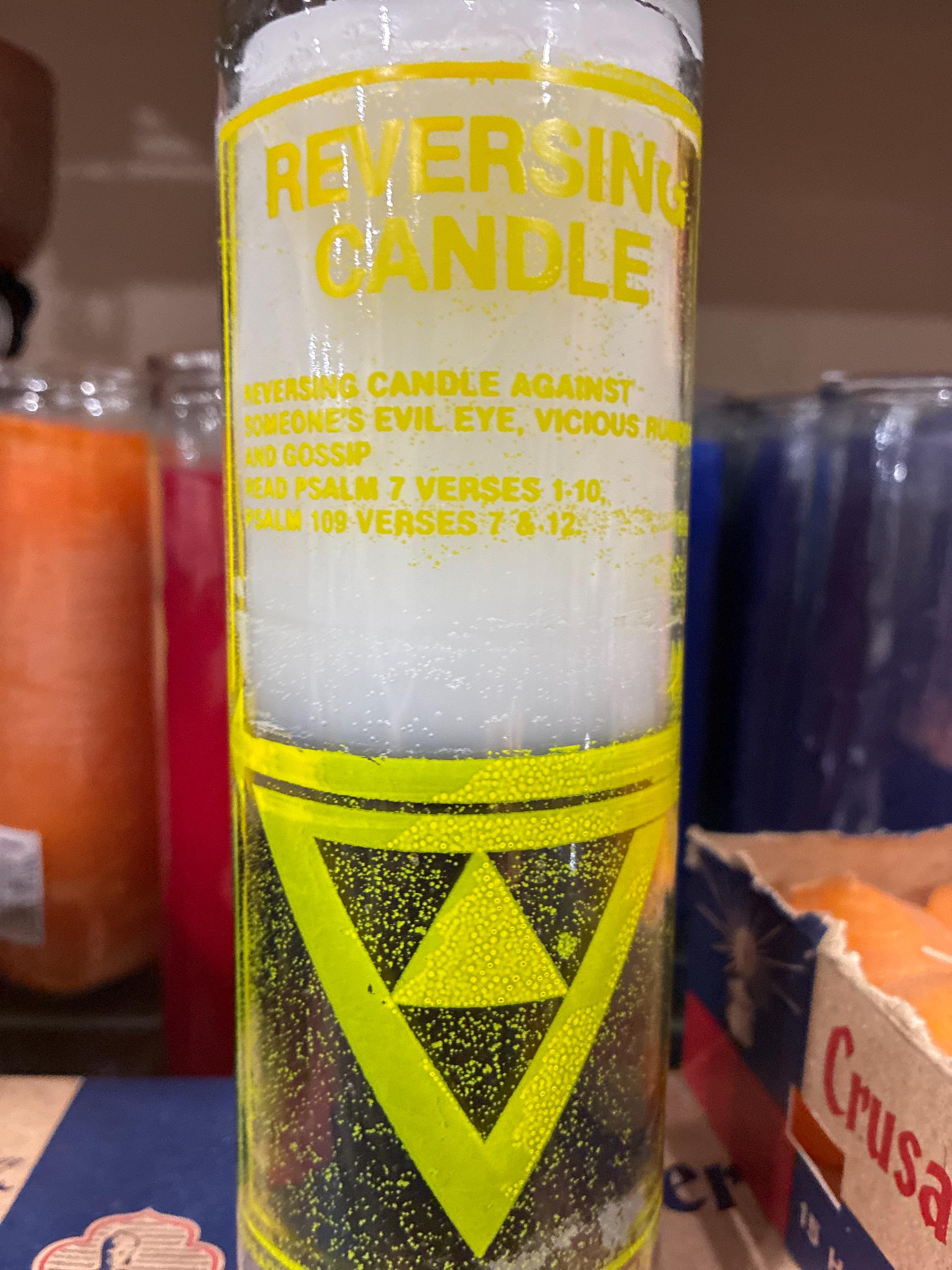 Da alleged evil eye reverse - intention candles