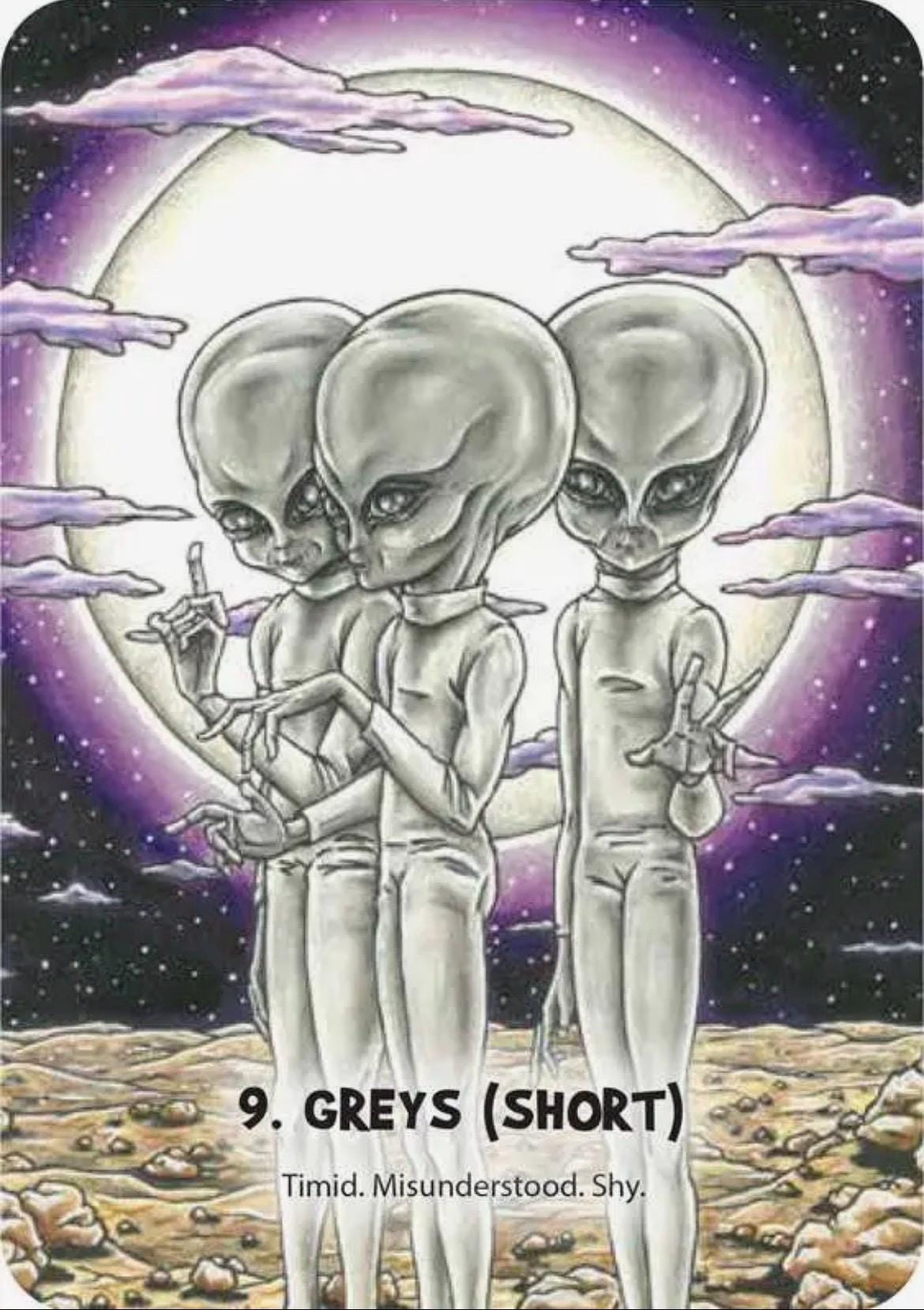 Mystic Martian Oracle (Cards + Guidebook) | New & Factory Sealed | Alien Oracle Deck | Lisa Porter | Rockpool